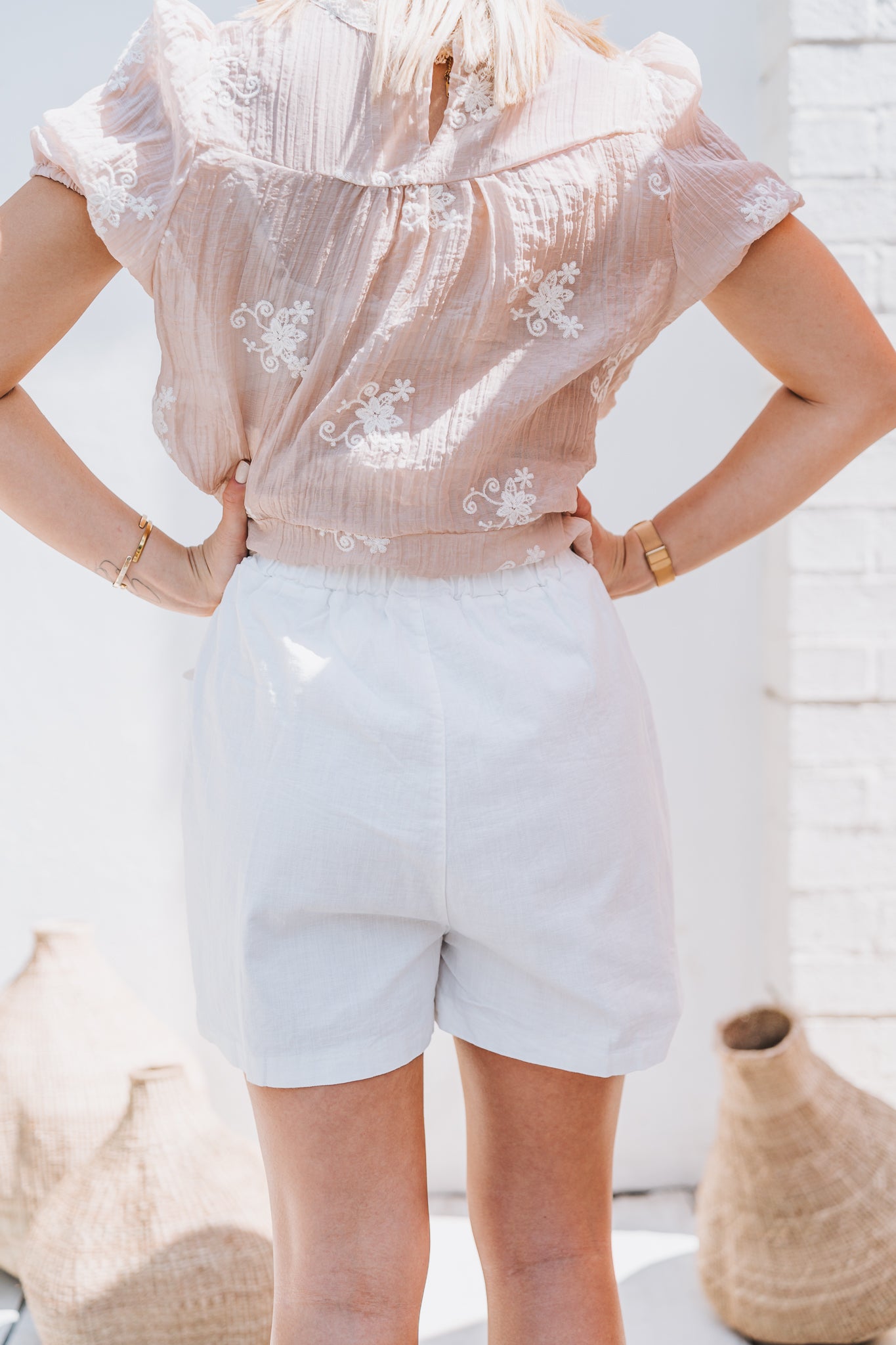 Livia Skort White