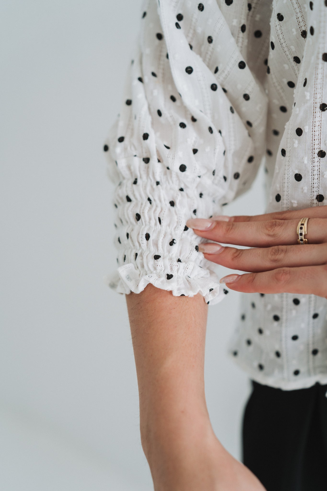 Minnie Polka Blouse | One Size / Fits 30-34