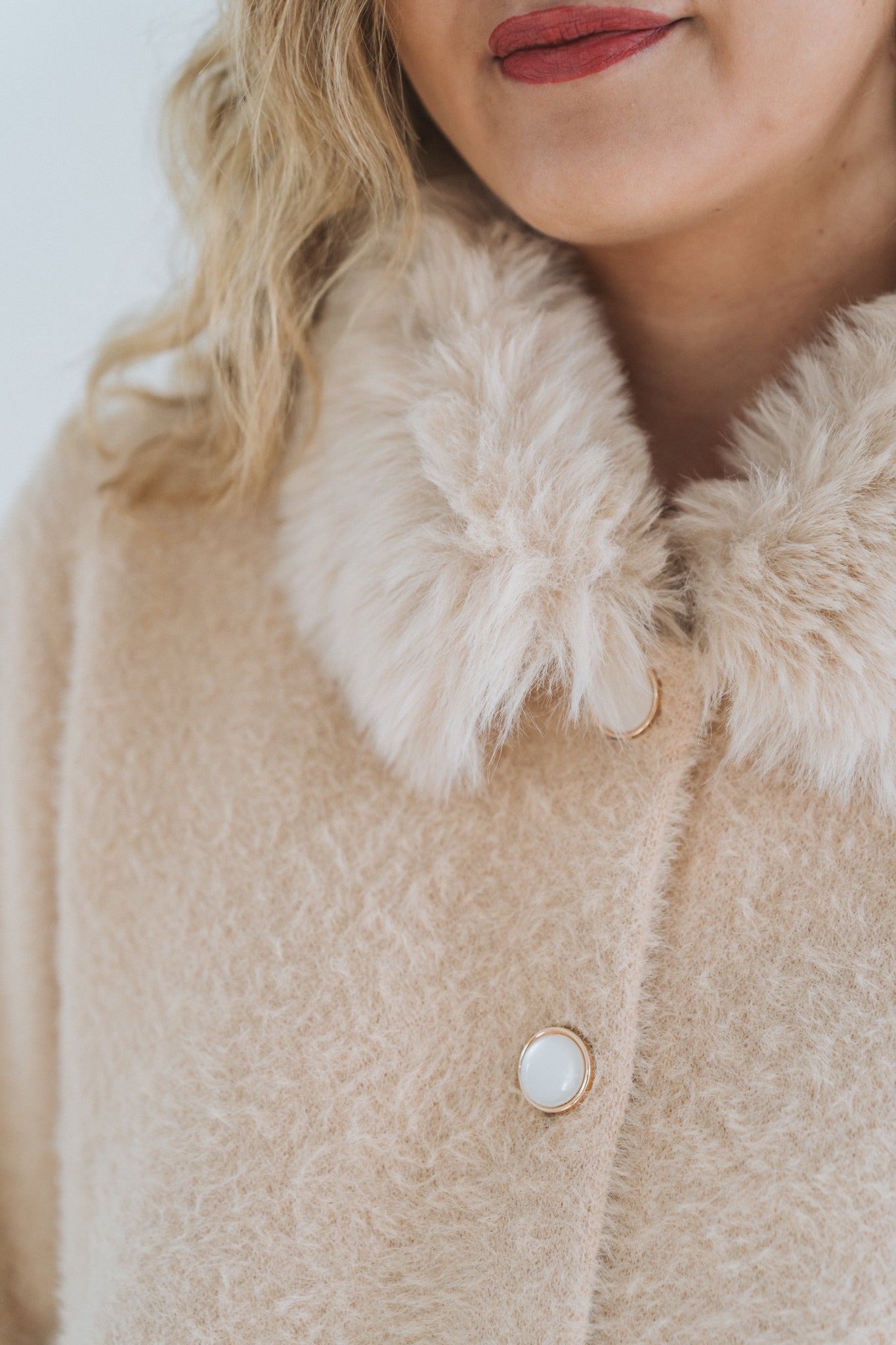 Leah Jacket Cream | One Size / Fits 30-34