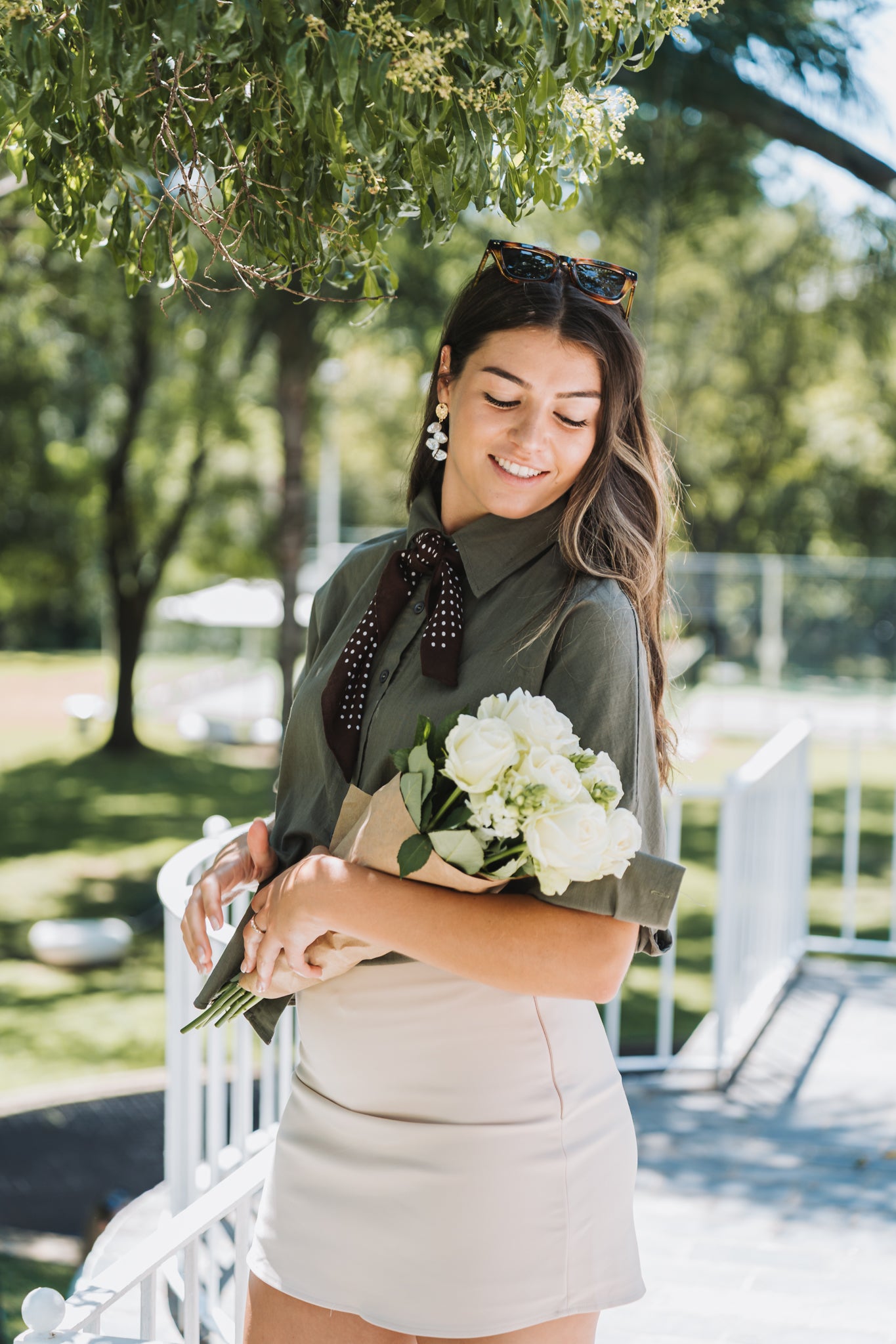 Mary Blouse Charcoal