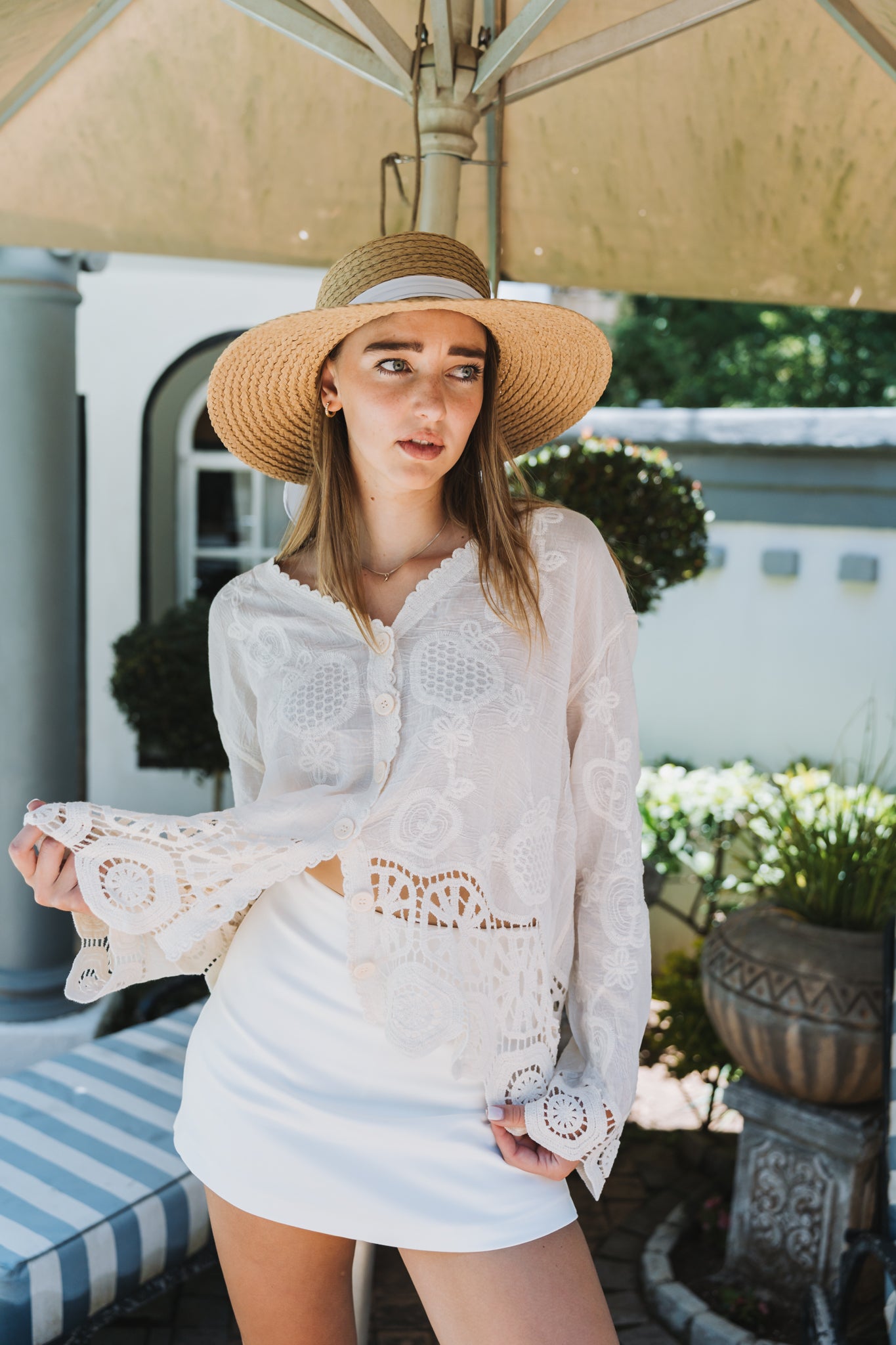 Greteli Blouse Cream