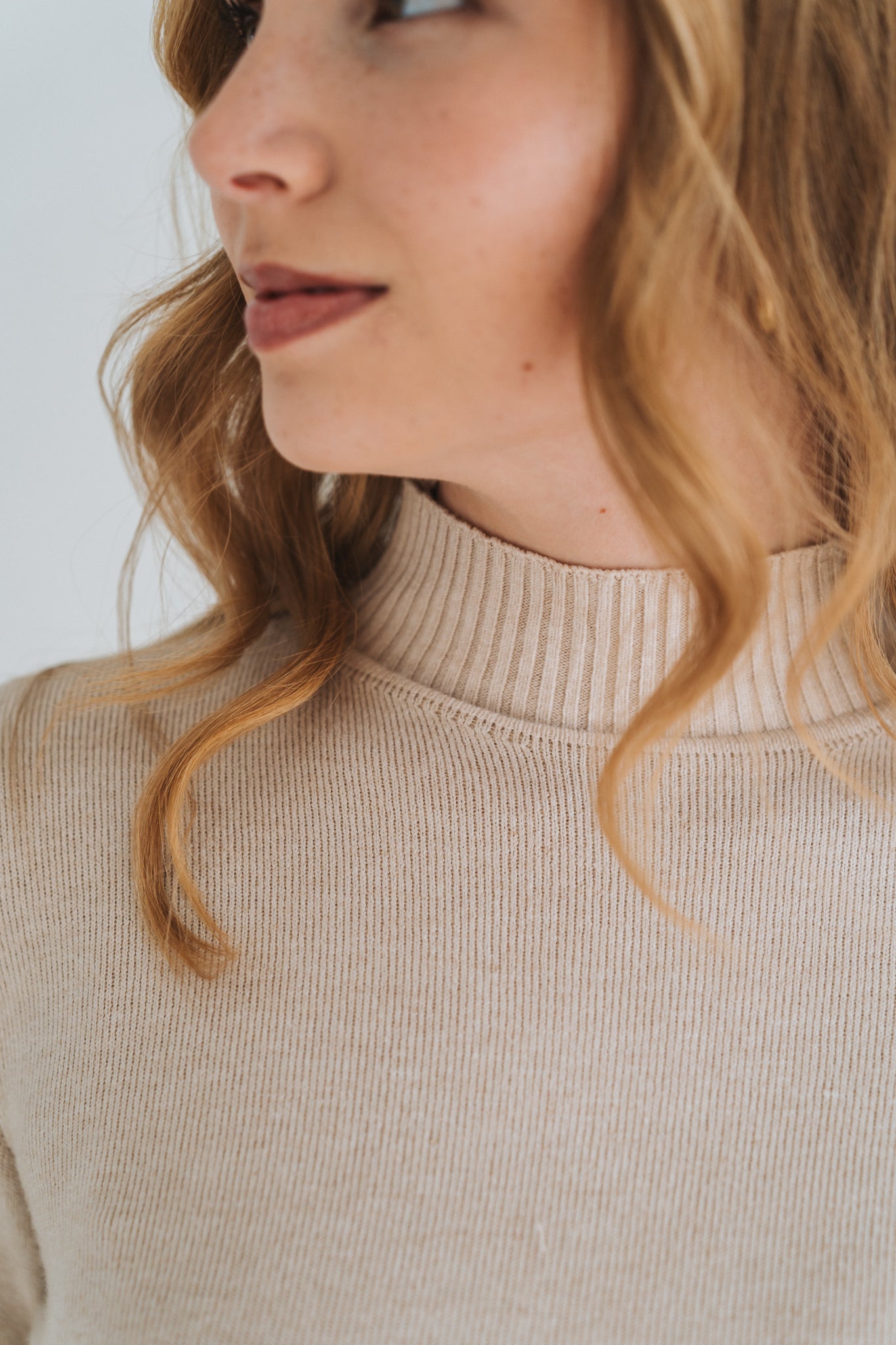 Winter Polo Knit Stone