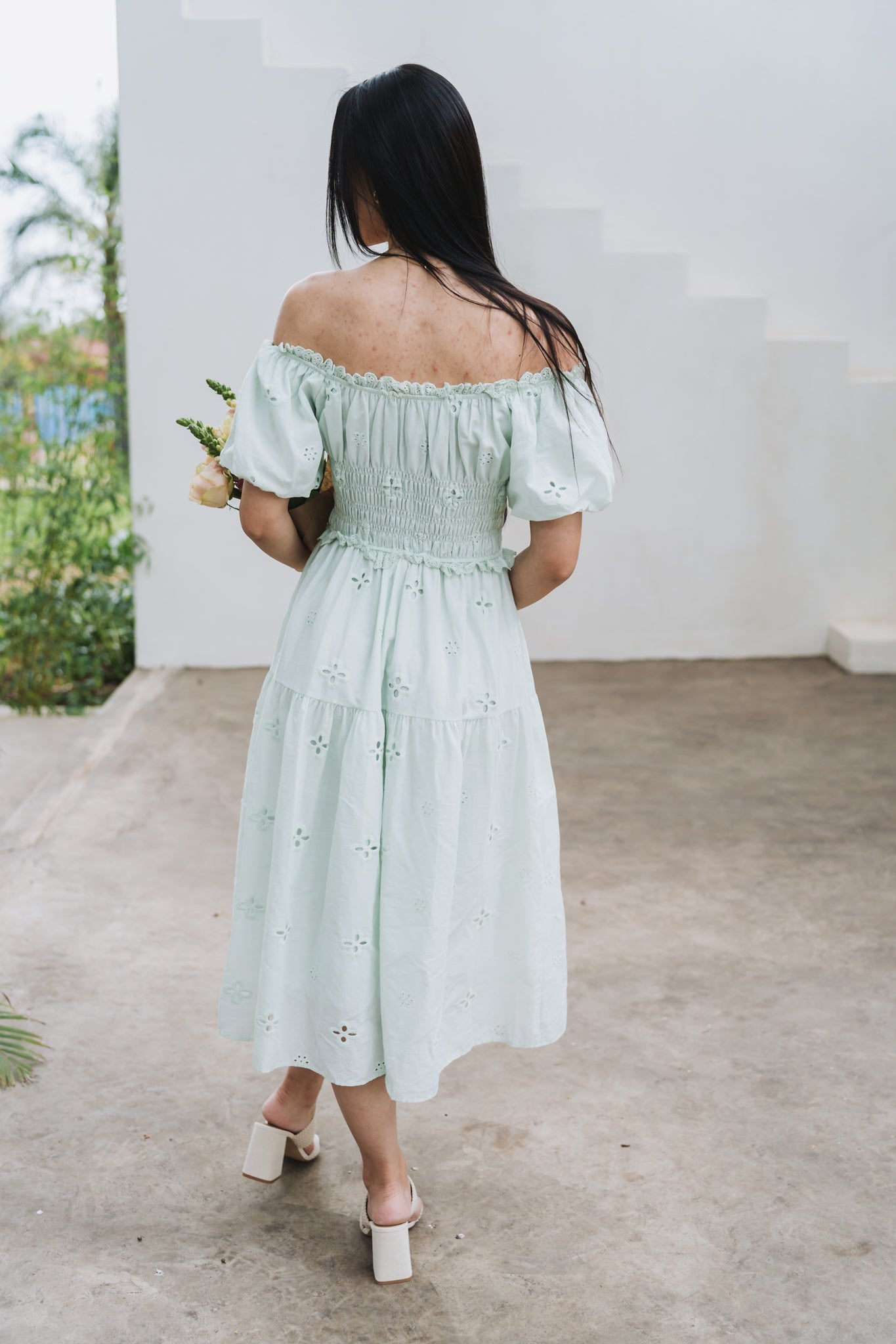 Peonie Dress Mint