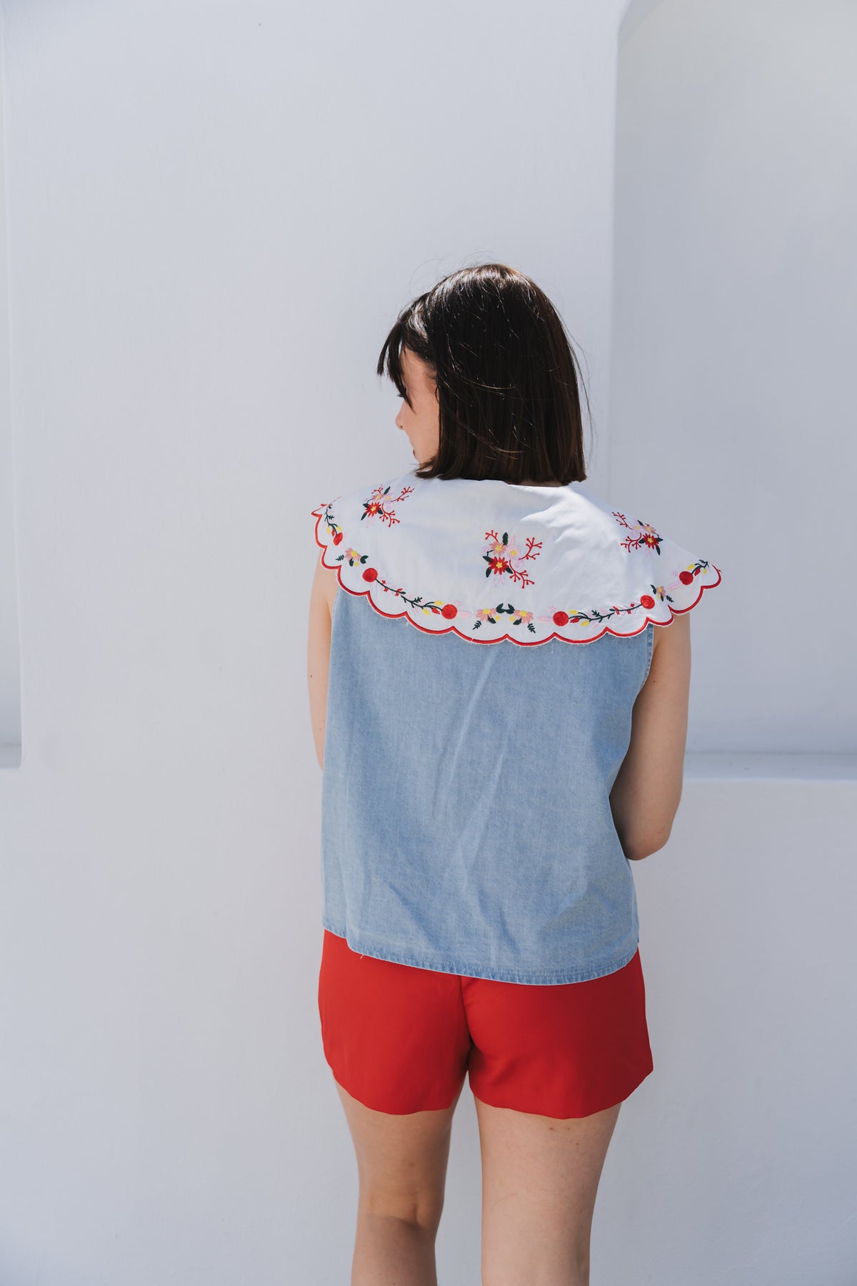 Embro Collar Top | One Size / Fits 30-34