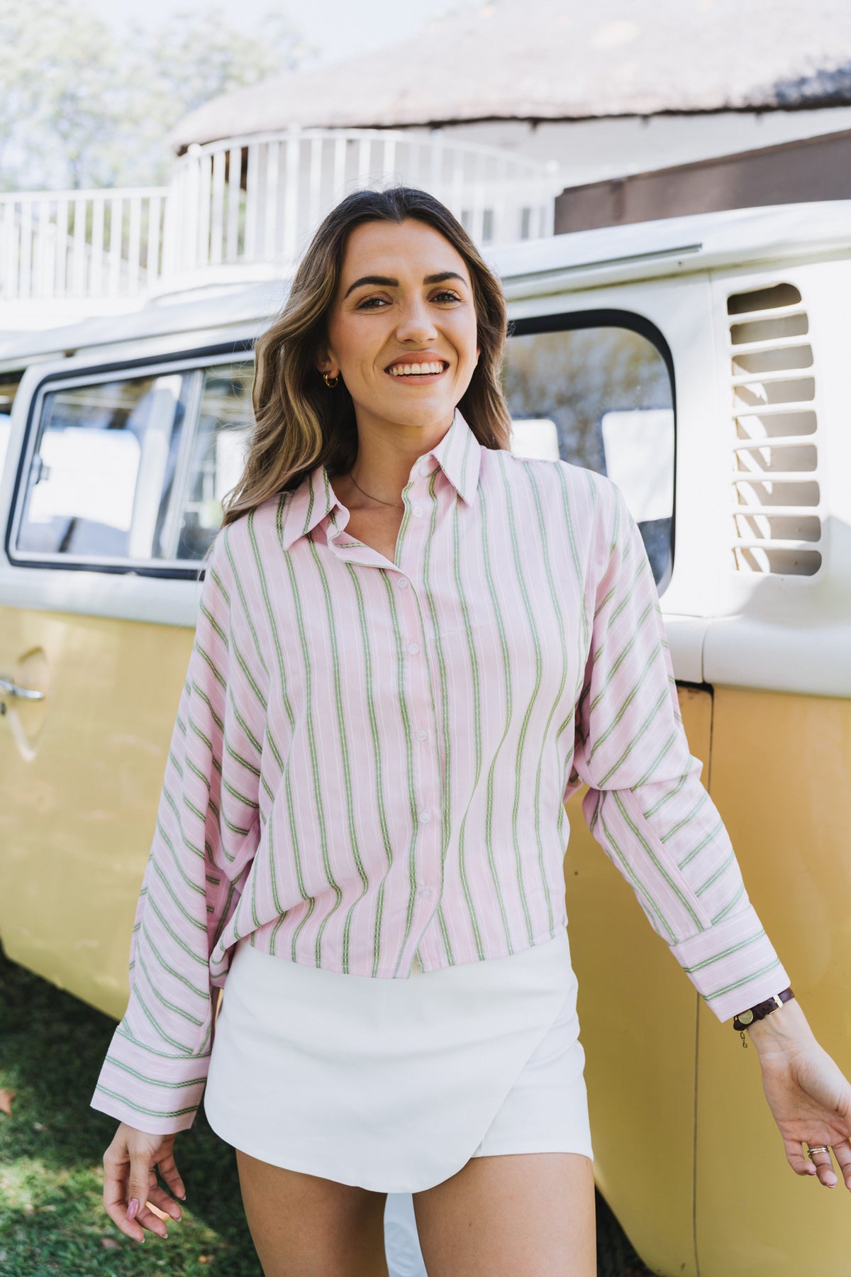 Colourblock Blouse| One Size/ Fits 32-36