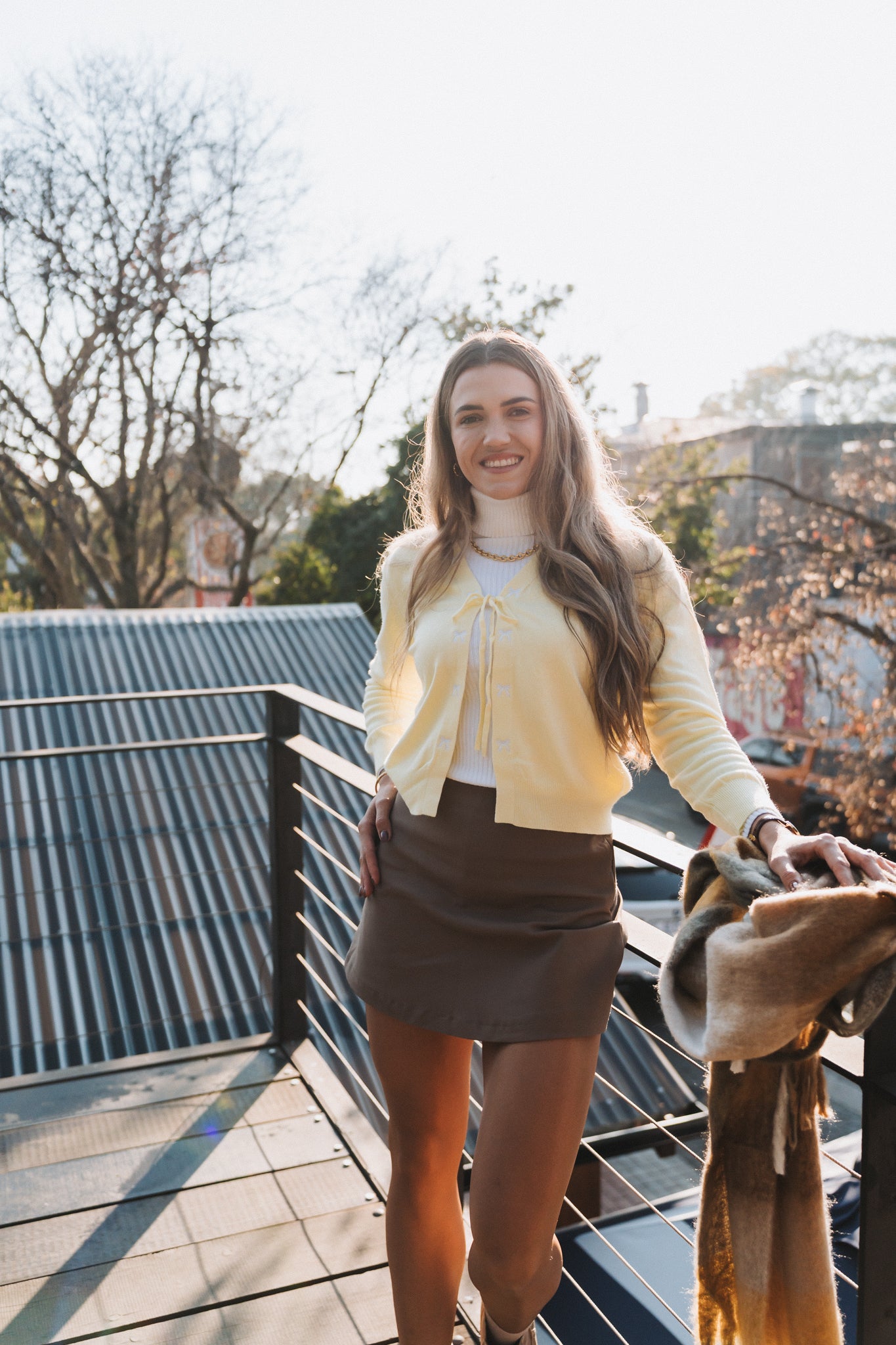 Butter Yellow Cardi