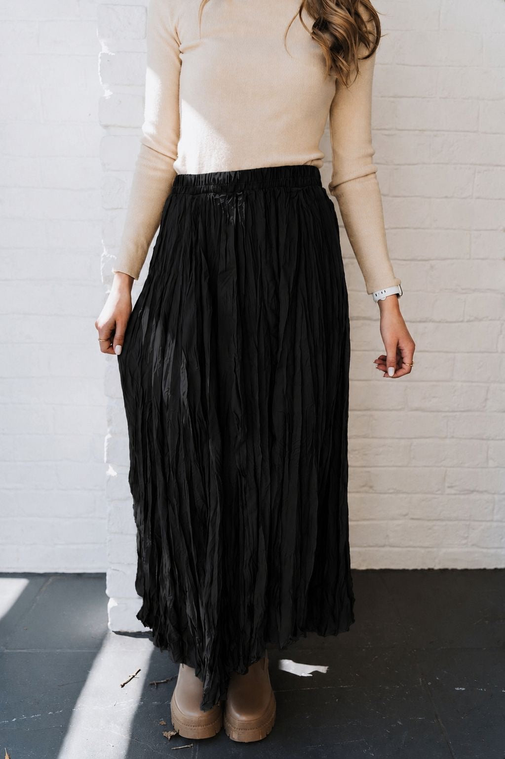 Flow Skirt Black | One Size / Fits 30-36