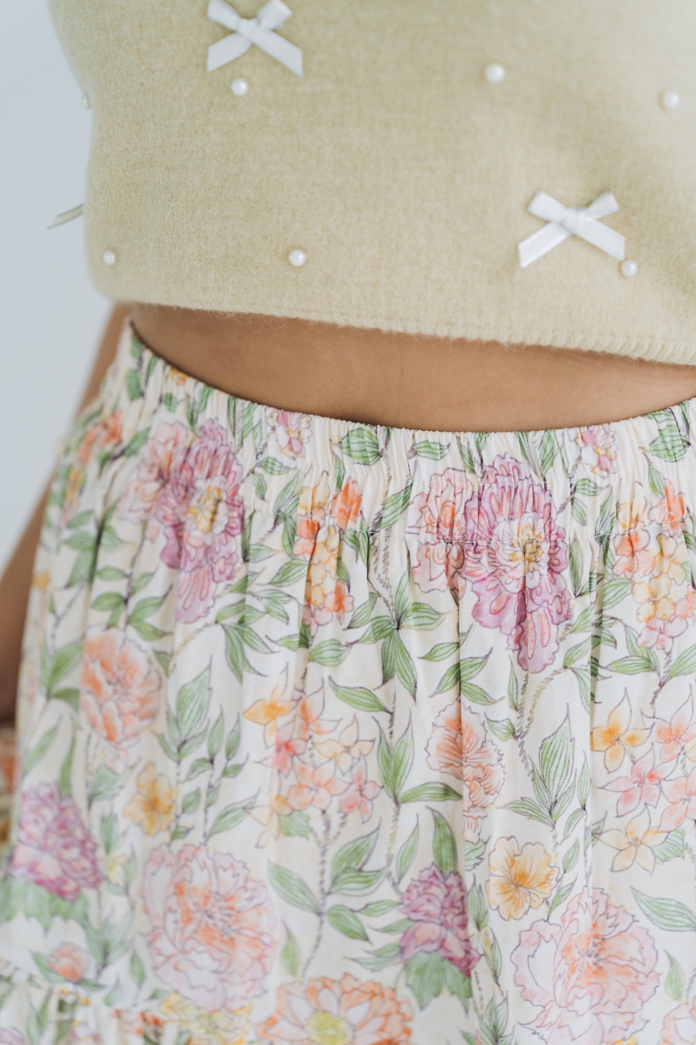 Bouquet Skirt Pink | One Size / Fits 30-36