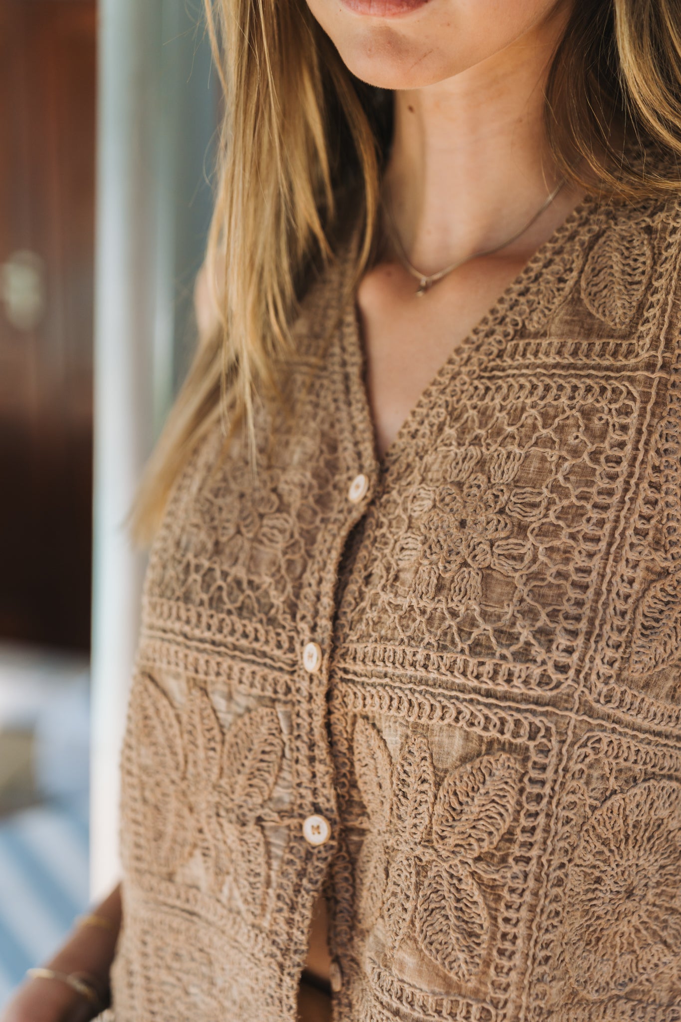 Bohemian Waistcoat Khaki