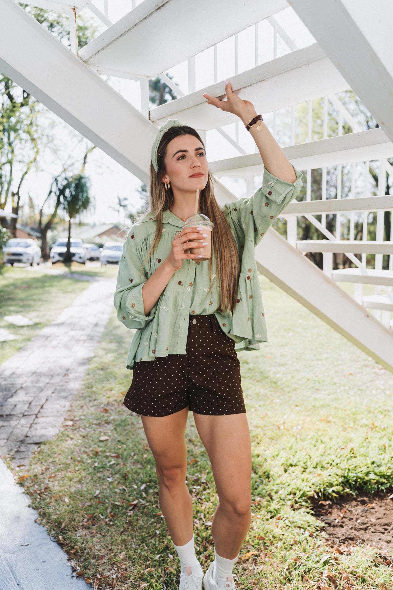 Polka Short Brown | One Size / Fits 30-34