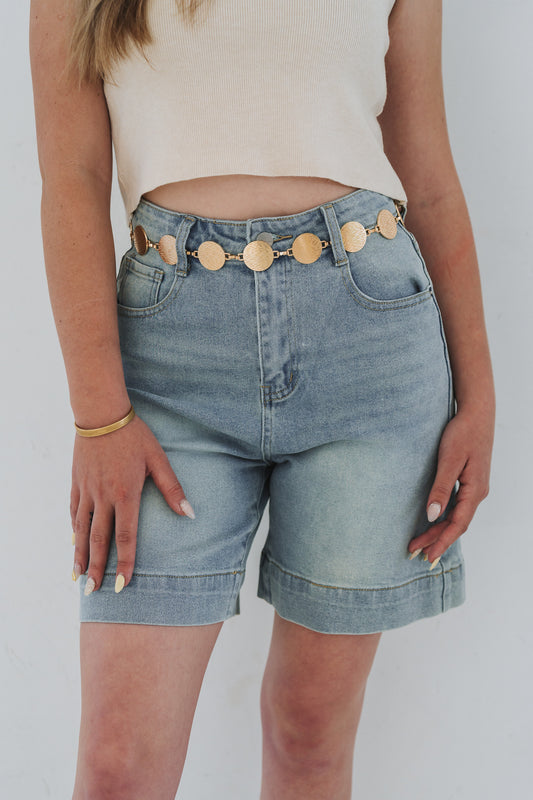Sporty Denim Short