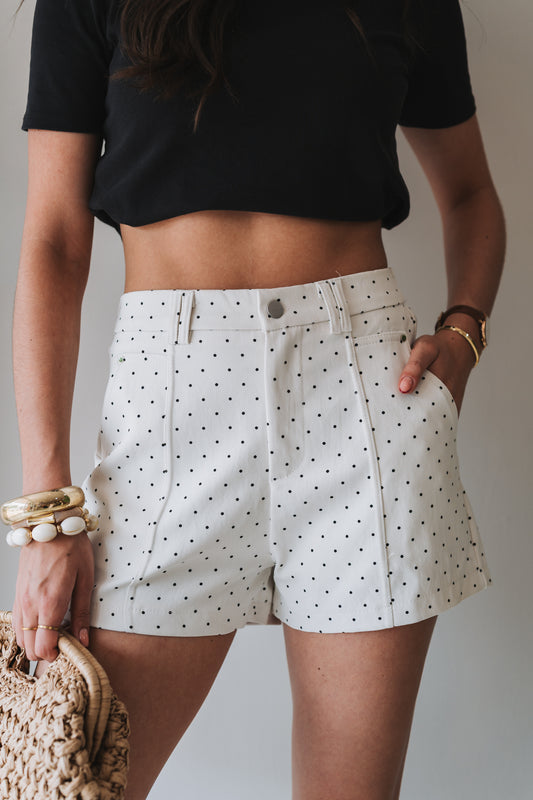 Polka Short White | One Size / Fits 30-34