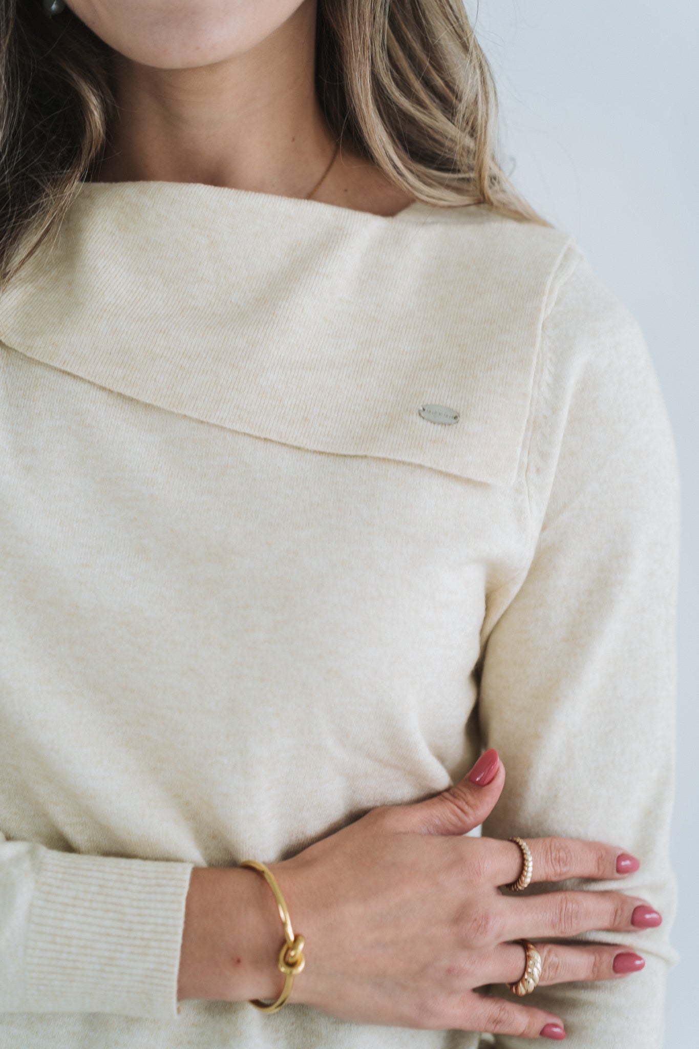 Statement Knit Cream