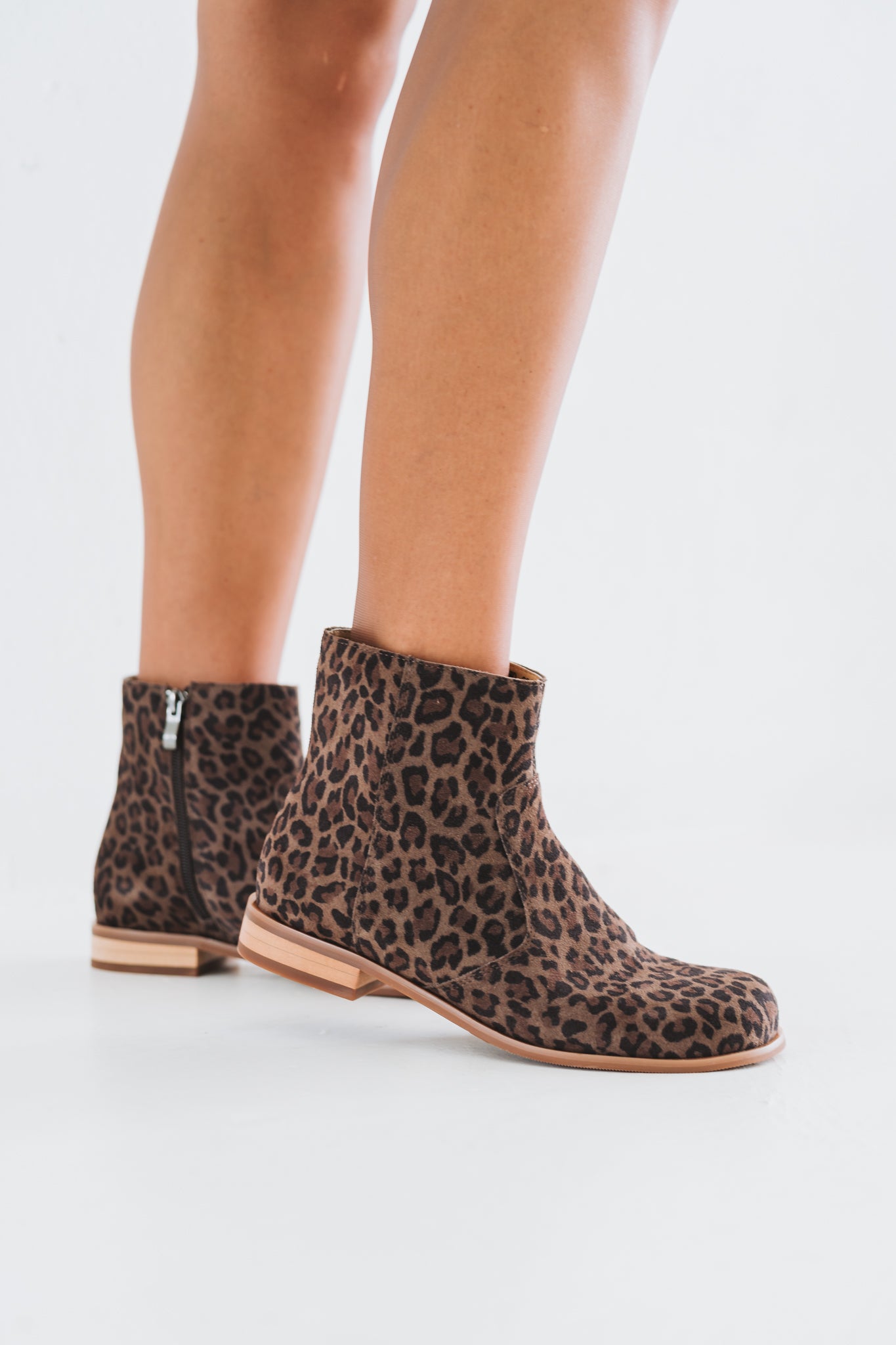 Milano Leopard Boots Julz
