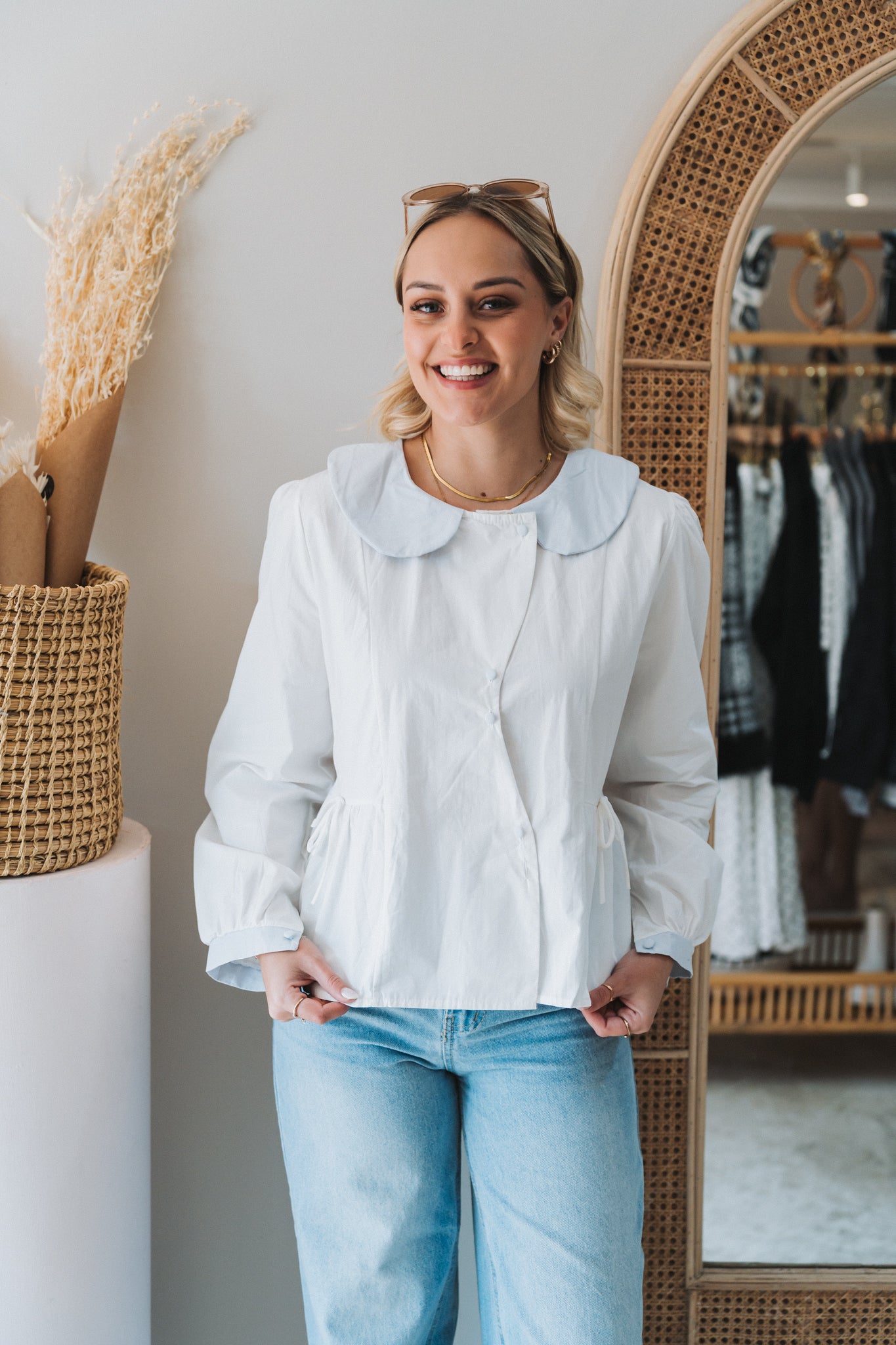 Candy Blouse White