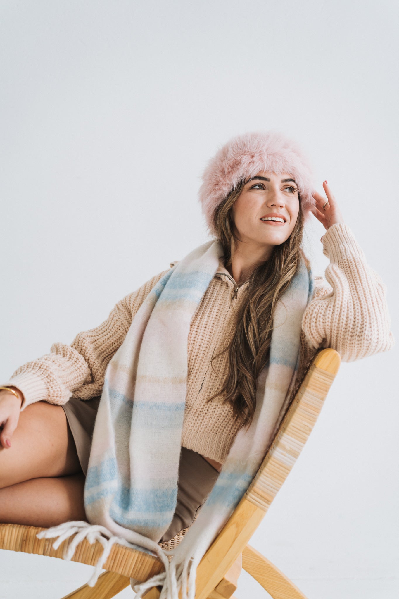Cozy Zip Jacket Cream