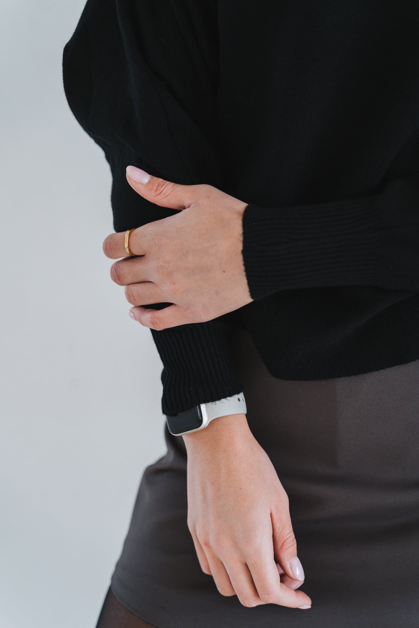 BoatNeck Knit Black | One Size / Fits 30-34