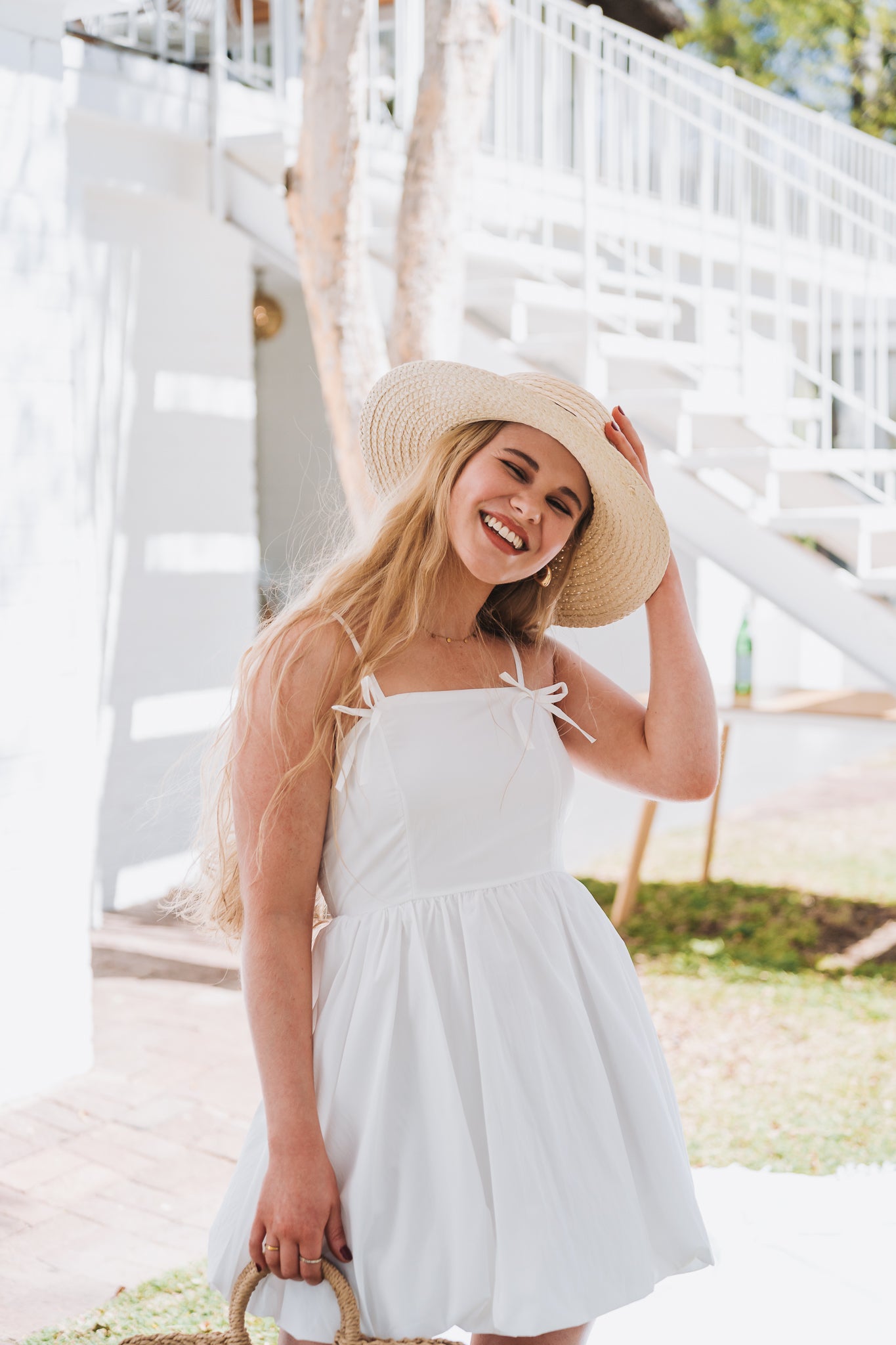 Picnic Dress White
