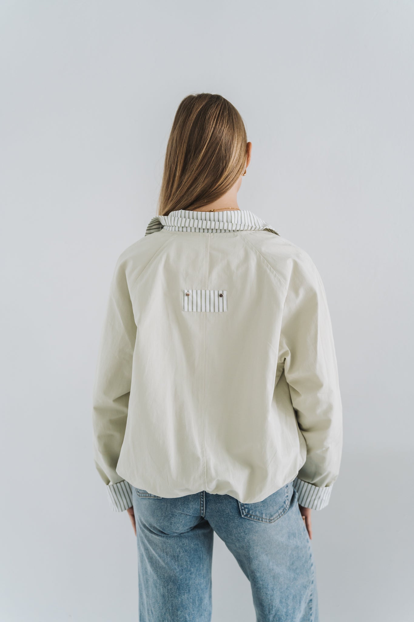 Pastel Collar Jacket Mint | One Size / Fits 30-36