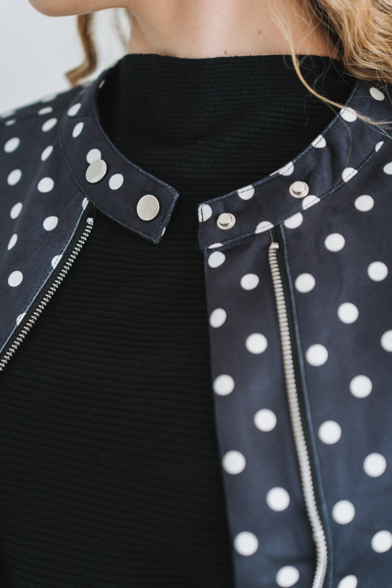 Polka Jacket Black | One Size / 30-34