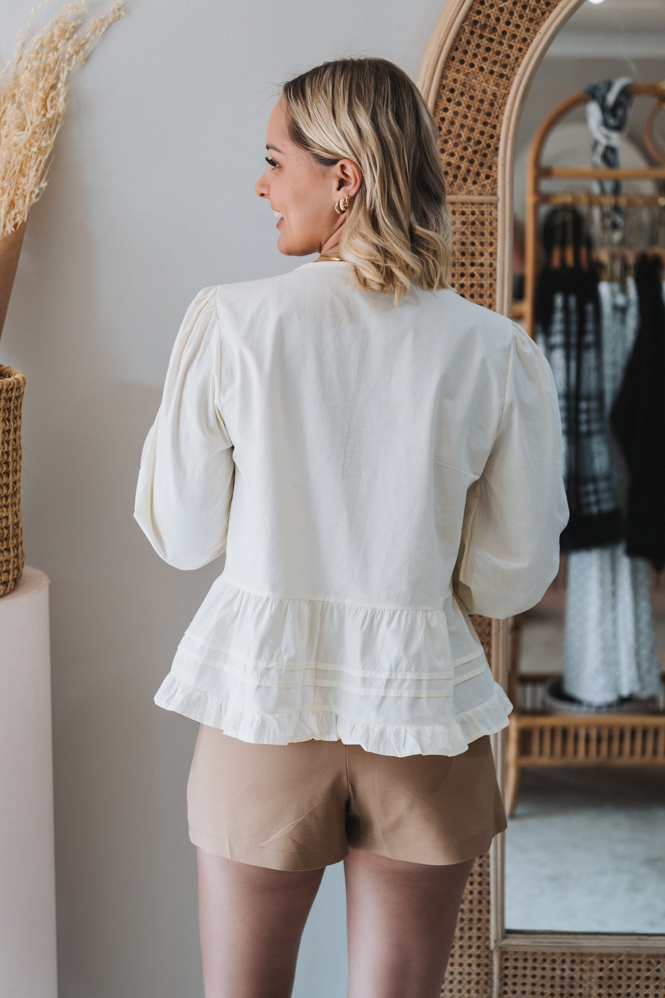 Bella Blouse Cream