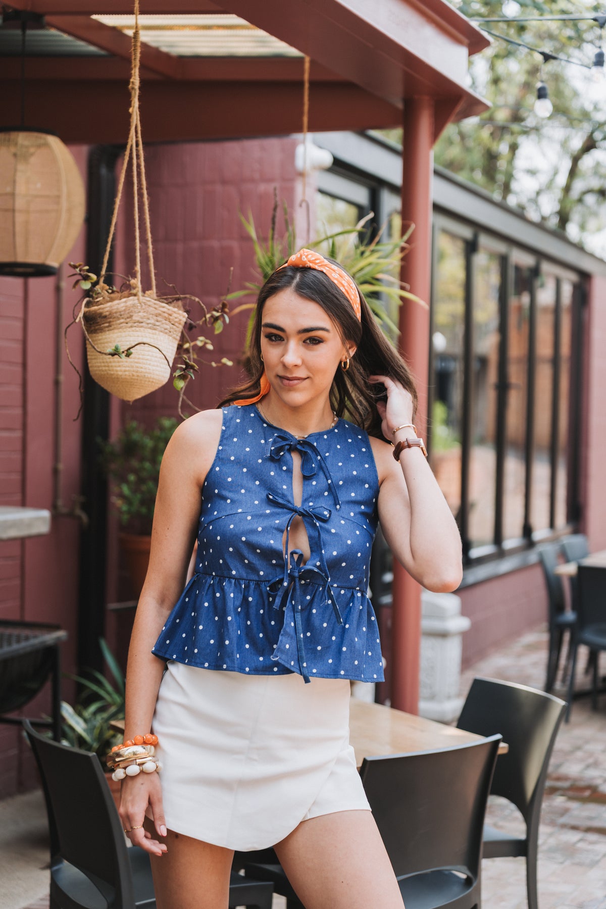 Dark Denim Top | One Size / Fits 30-32