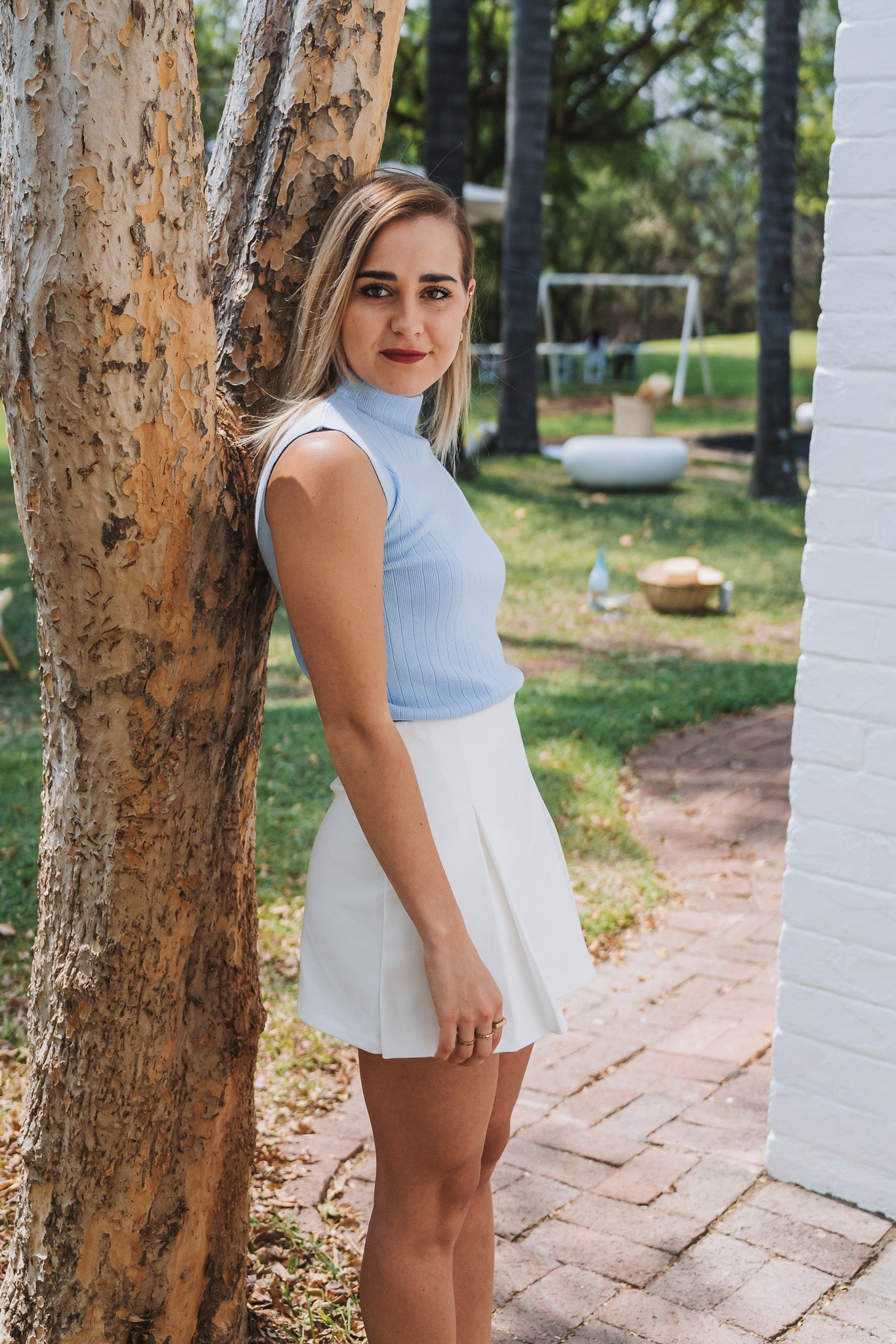 Sasha Vest Blue