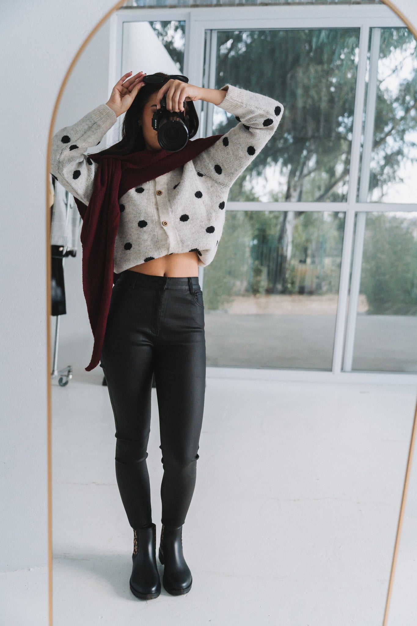 Pleather Pants Black