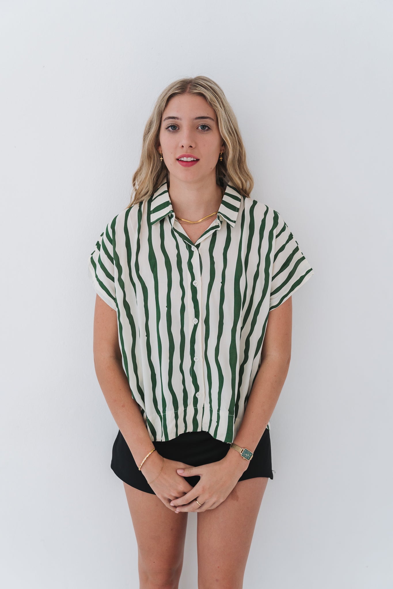 Casual Blouse Green