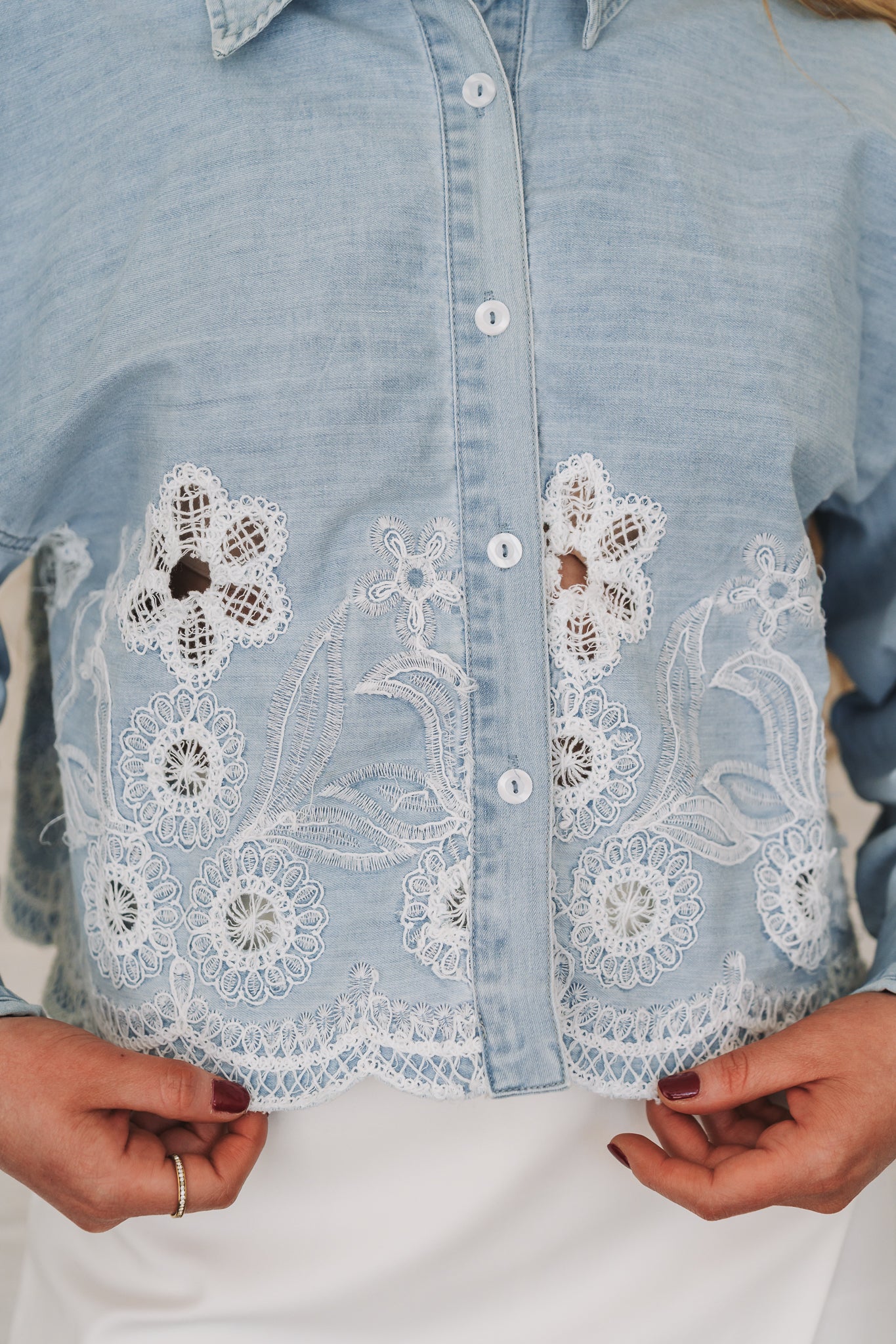 Denim Blouse