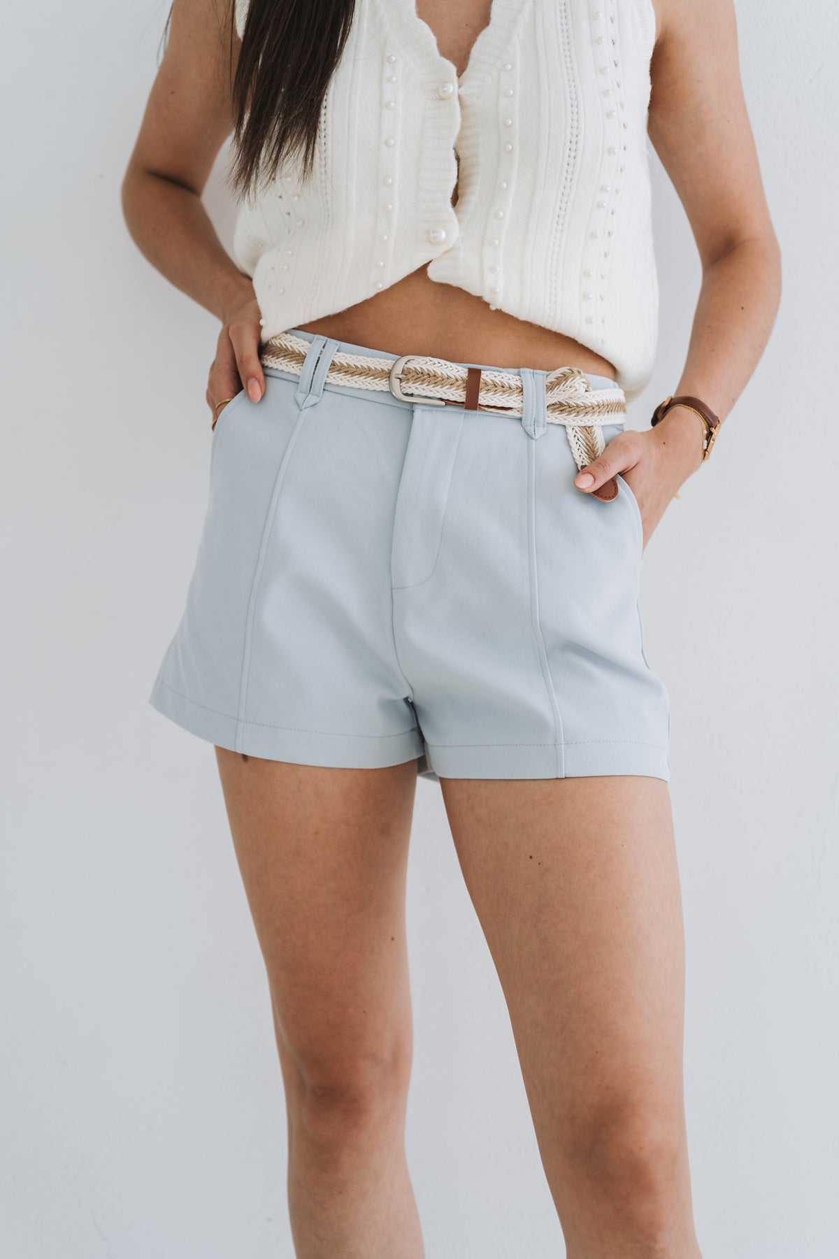 Bea Short Light Blue | One Size / Fits 30-34
