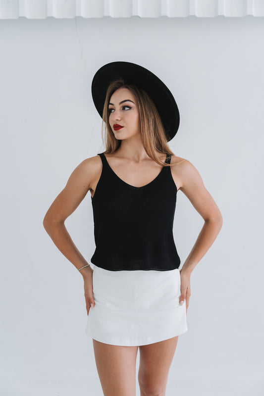 Basic Vest Black | One Size / Fits 28-34