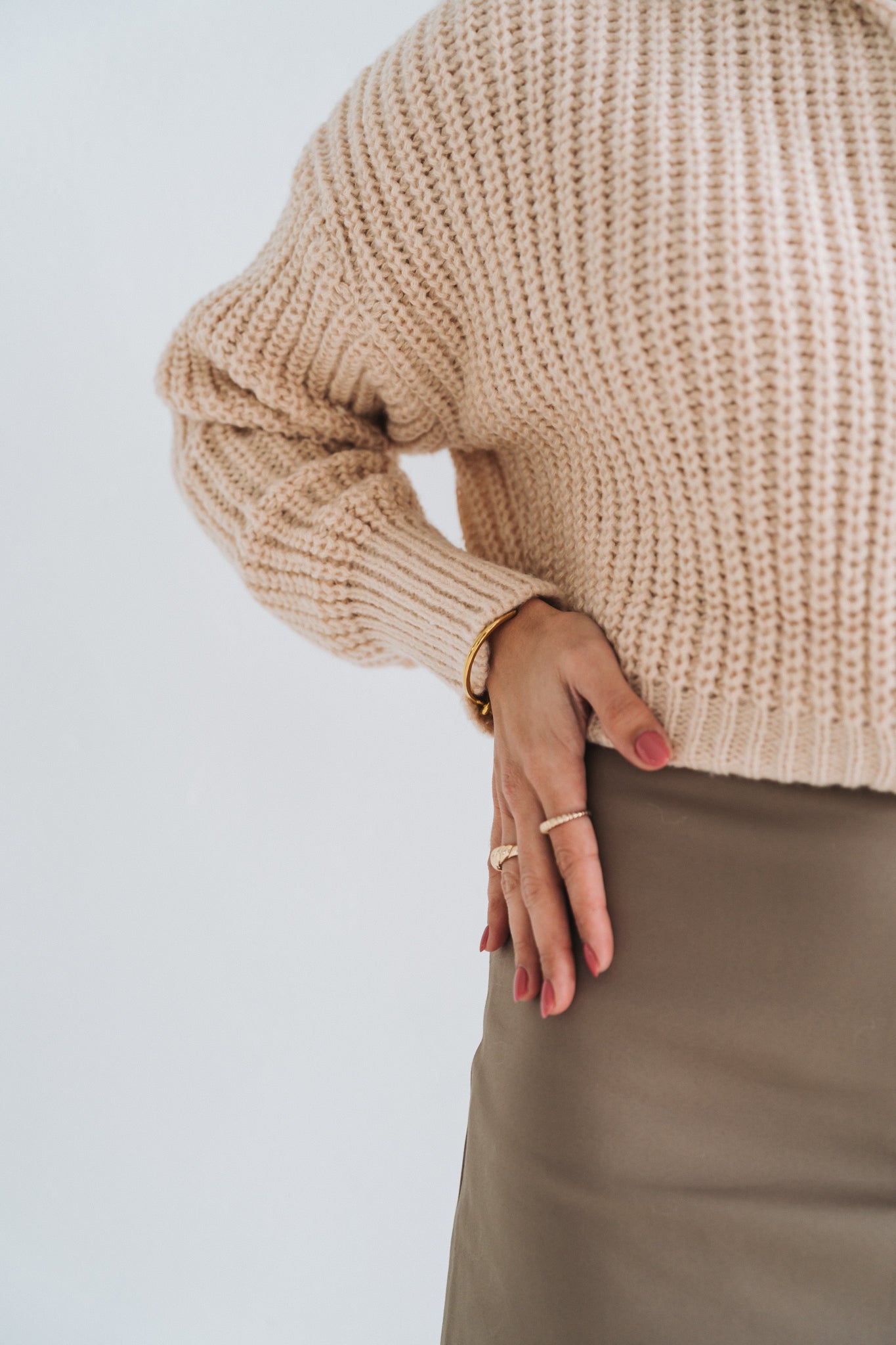 Cozy Zip Jacket Cream