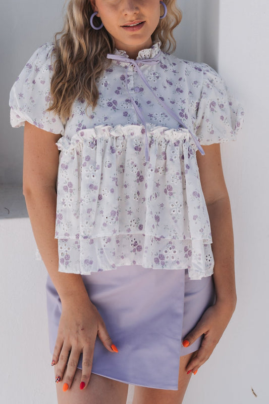 Lana Top Lilac | One Size / Fits 32-36