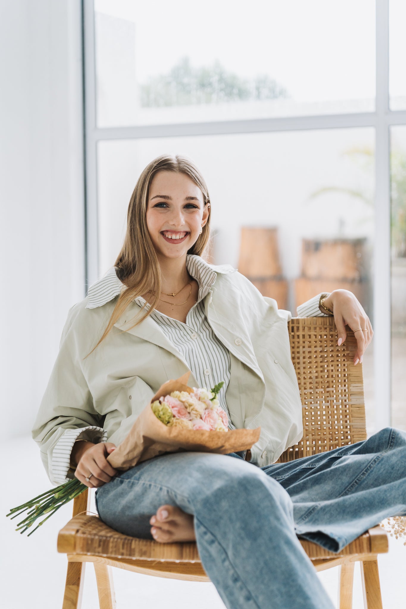 Pastel Collar Jacket Mint | One Size / Fits 30-36