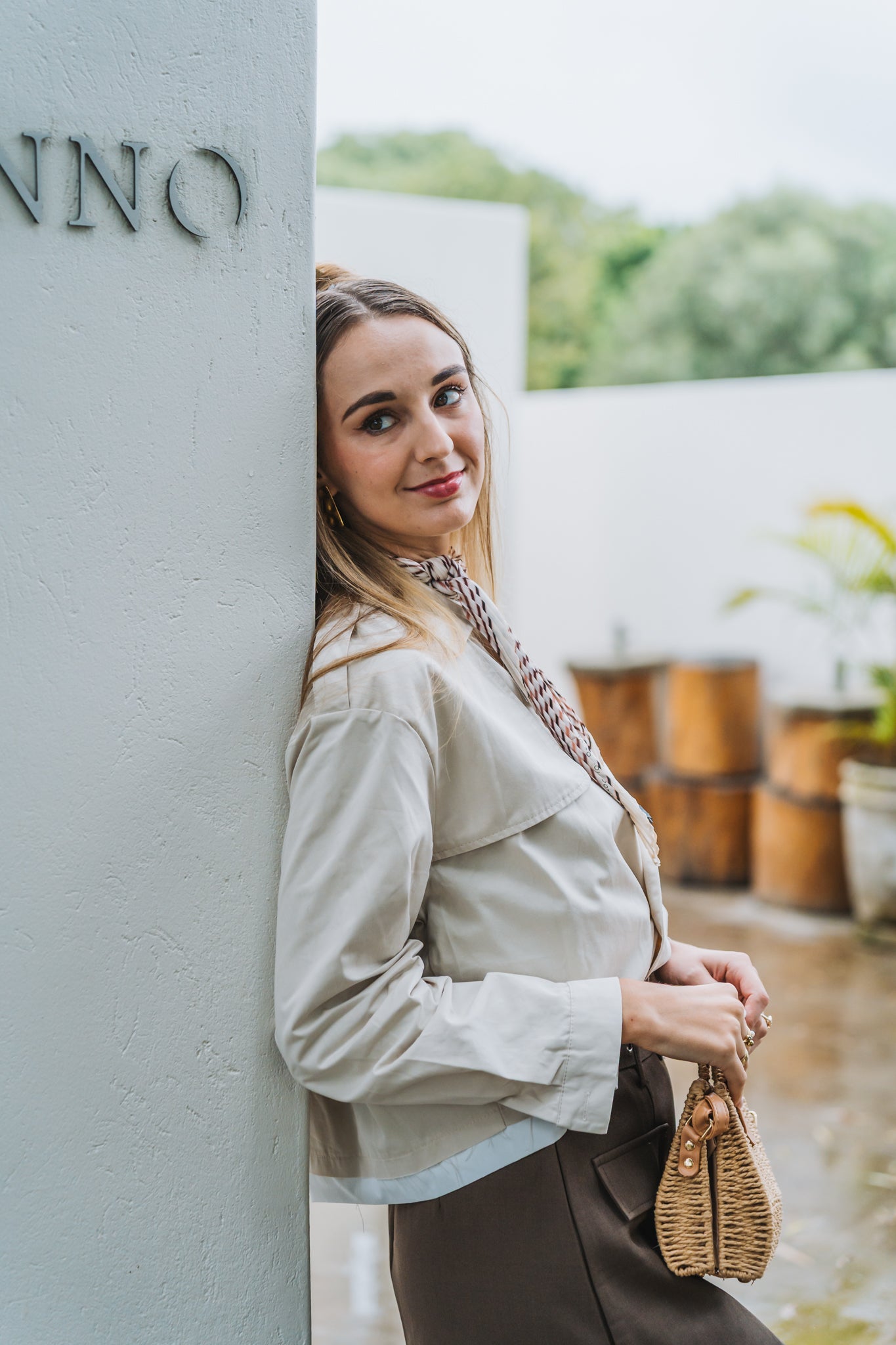 Blazer Jacket Light Cream | One Size / Fits 32-34