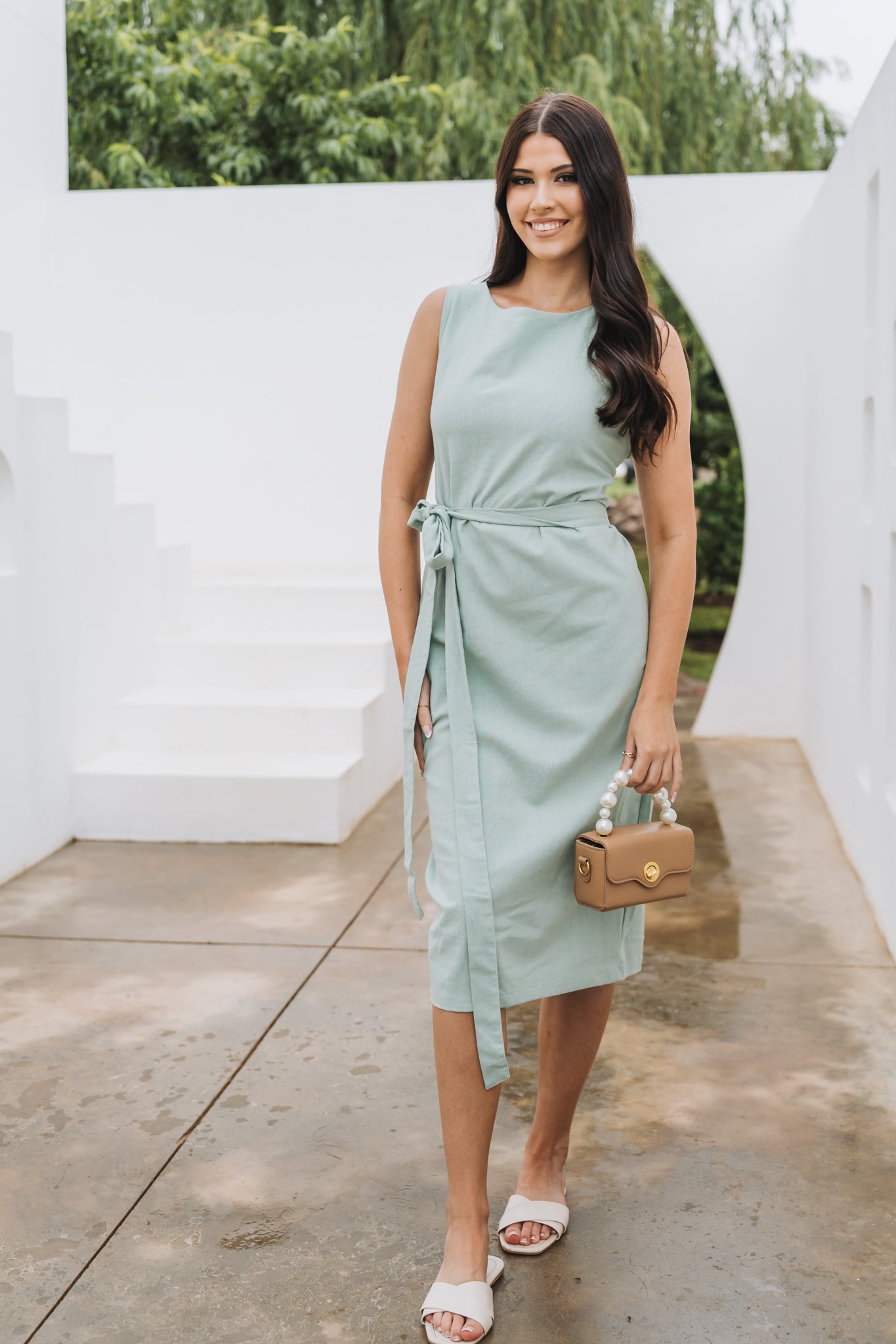 Beatrice Dress Mint
