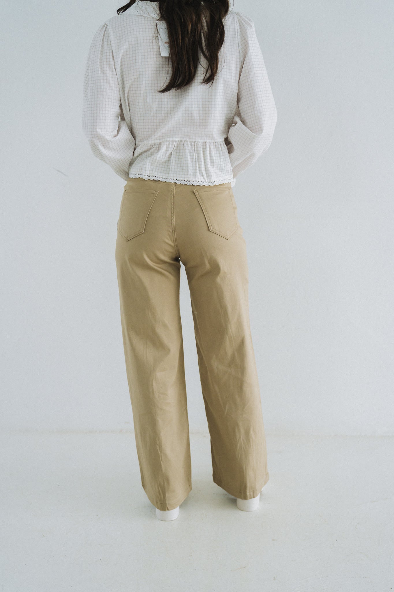 Bootleg trouser Cream