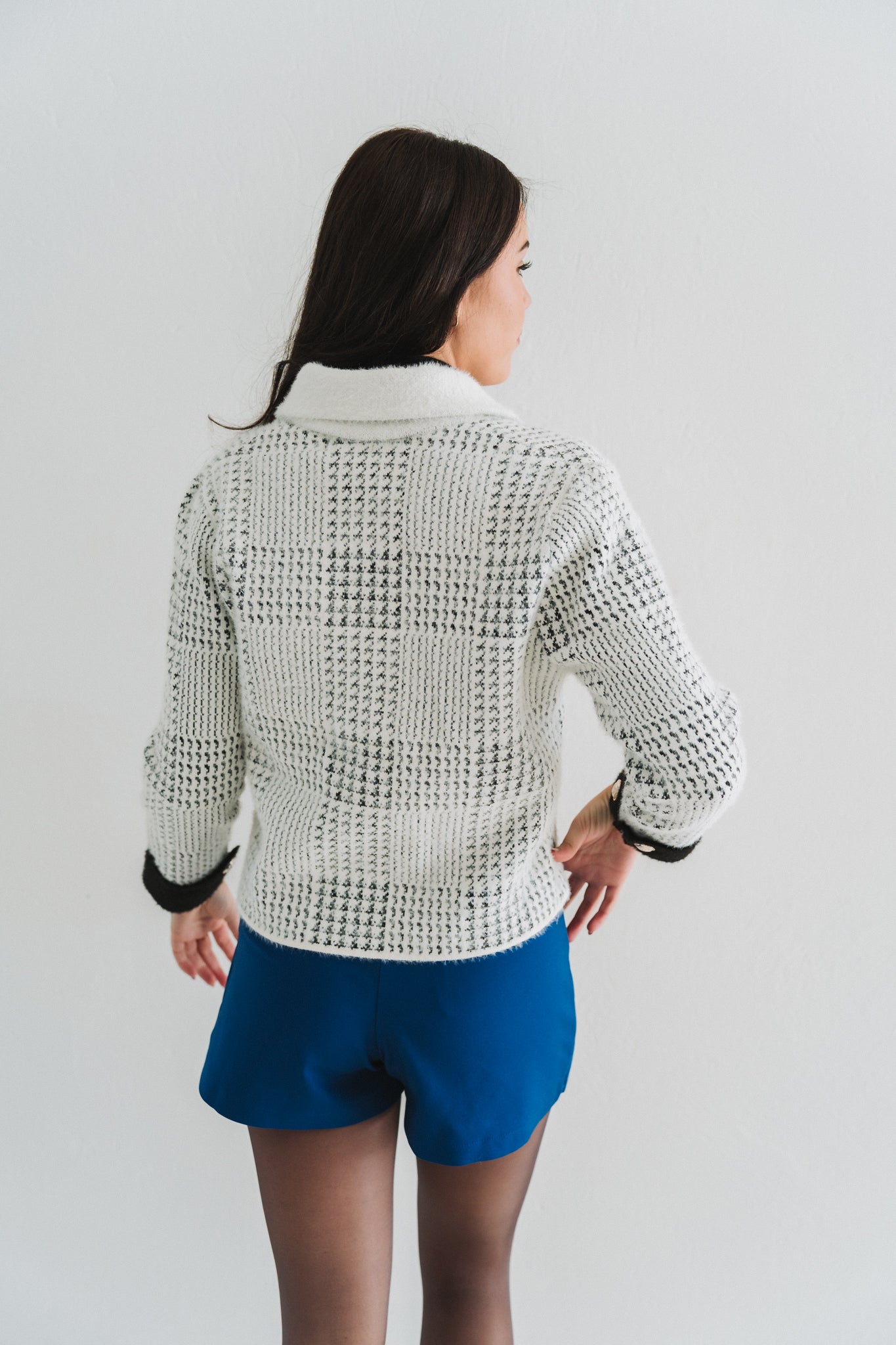 Houndstooth Jacket | One Size / Fits 30-34
