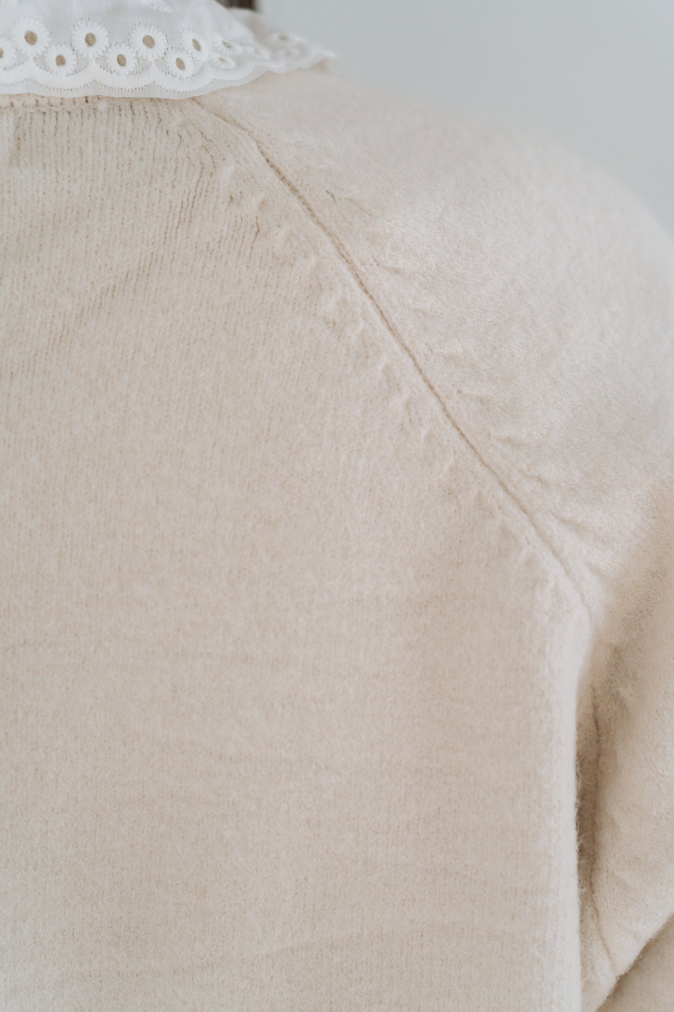 Cropped Jersey Cream | One Size / Fits 30-34