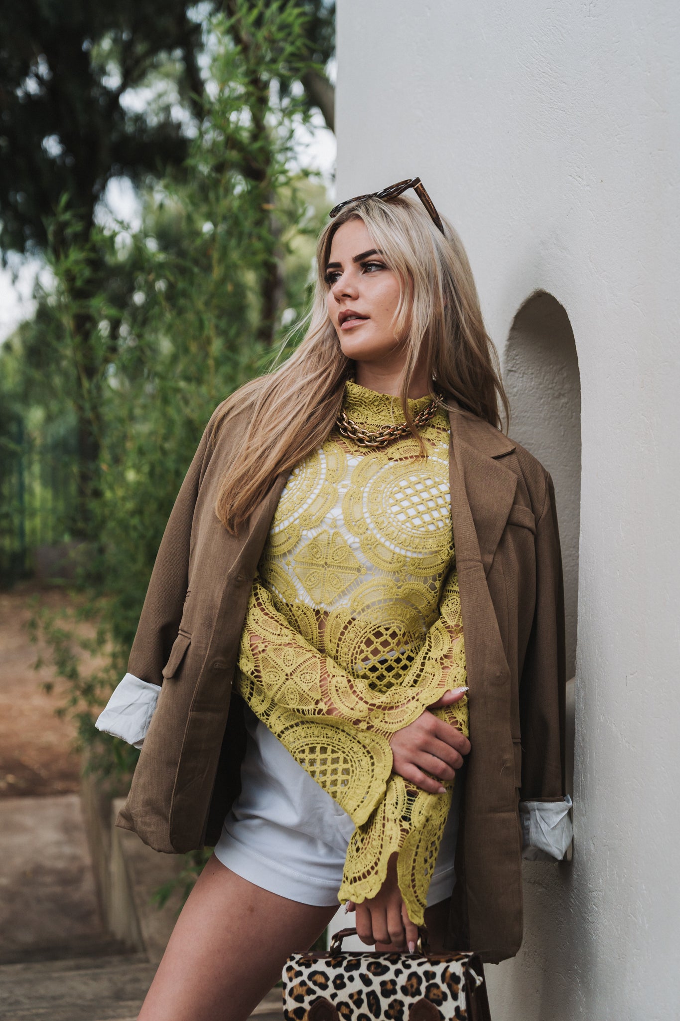Shoni Blazer Stone