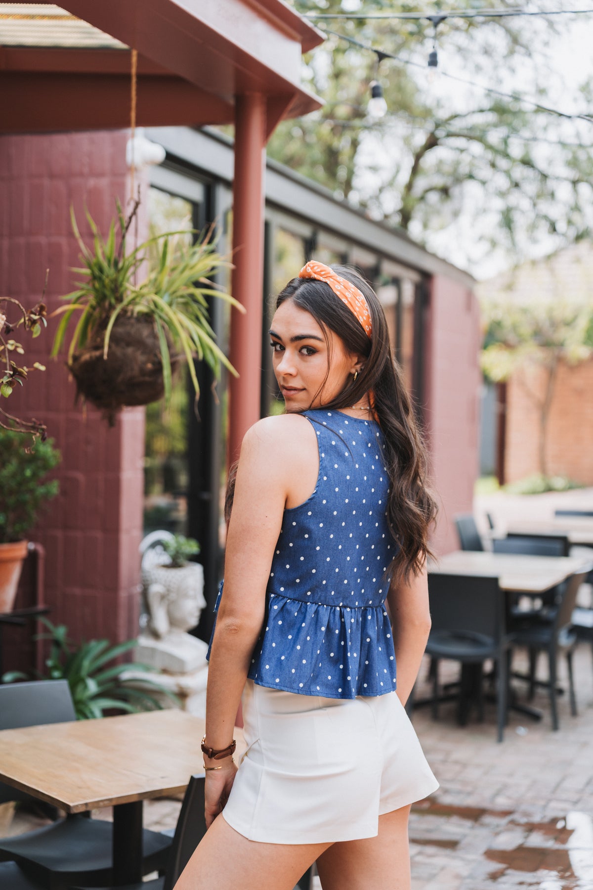 Dark Denim Top | One Size / Fits 30-32