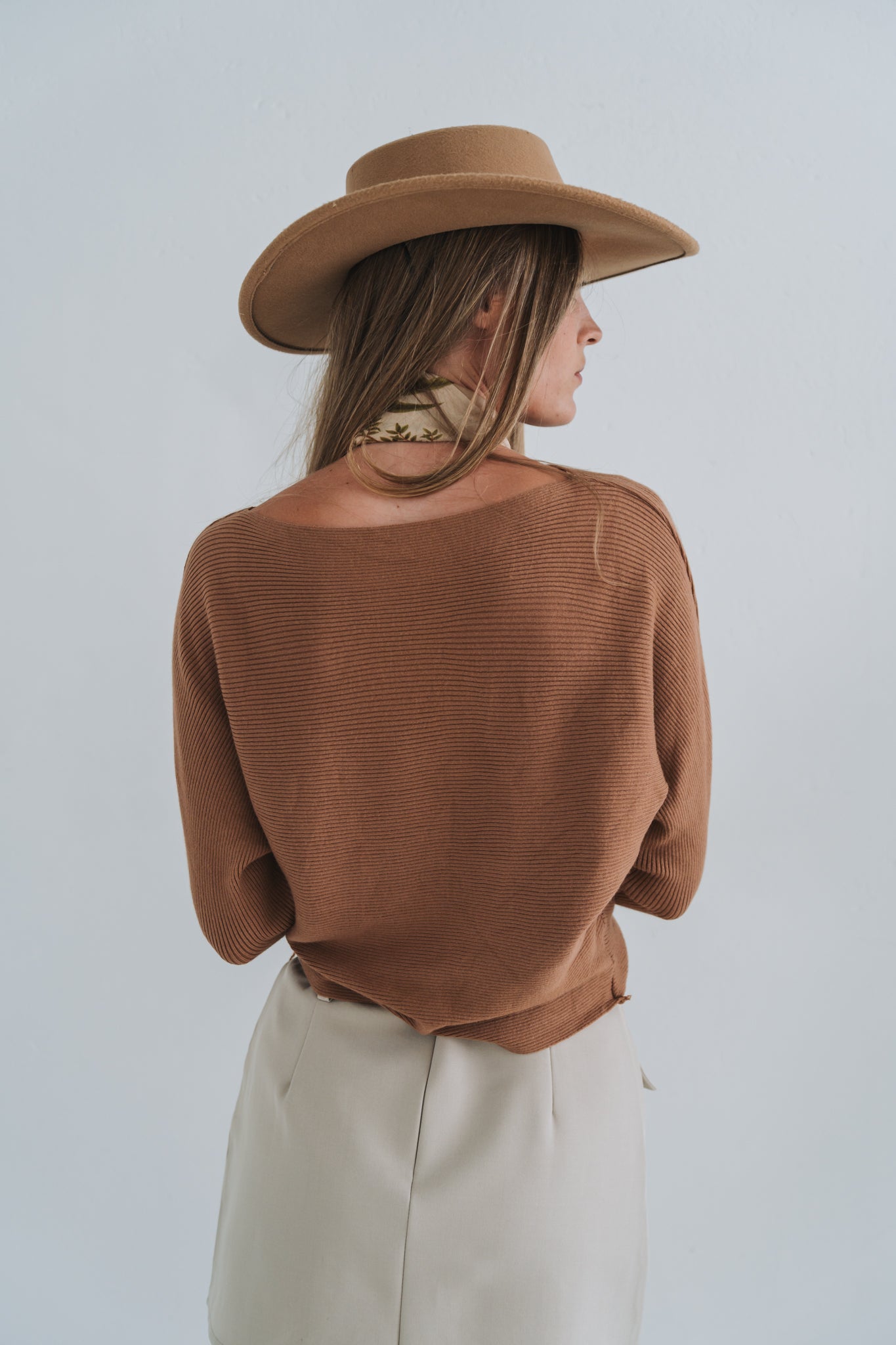 Maddy Jersey Caramel | Available in Sizes S, M, L