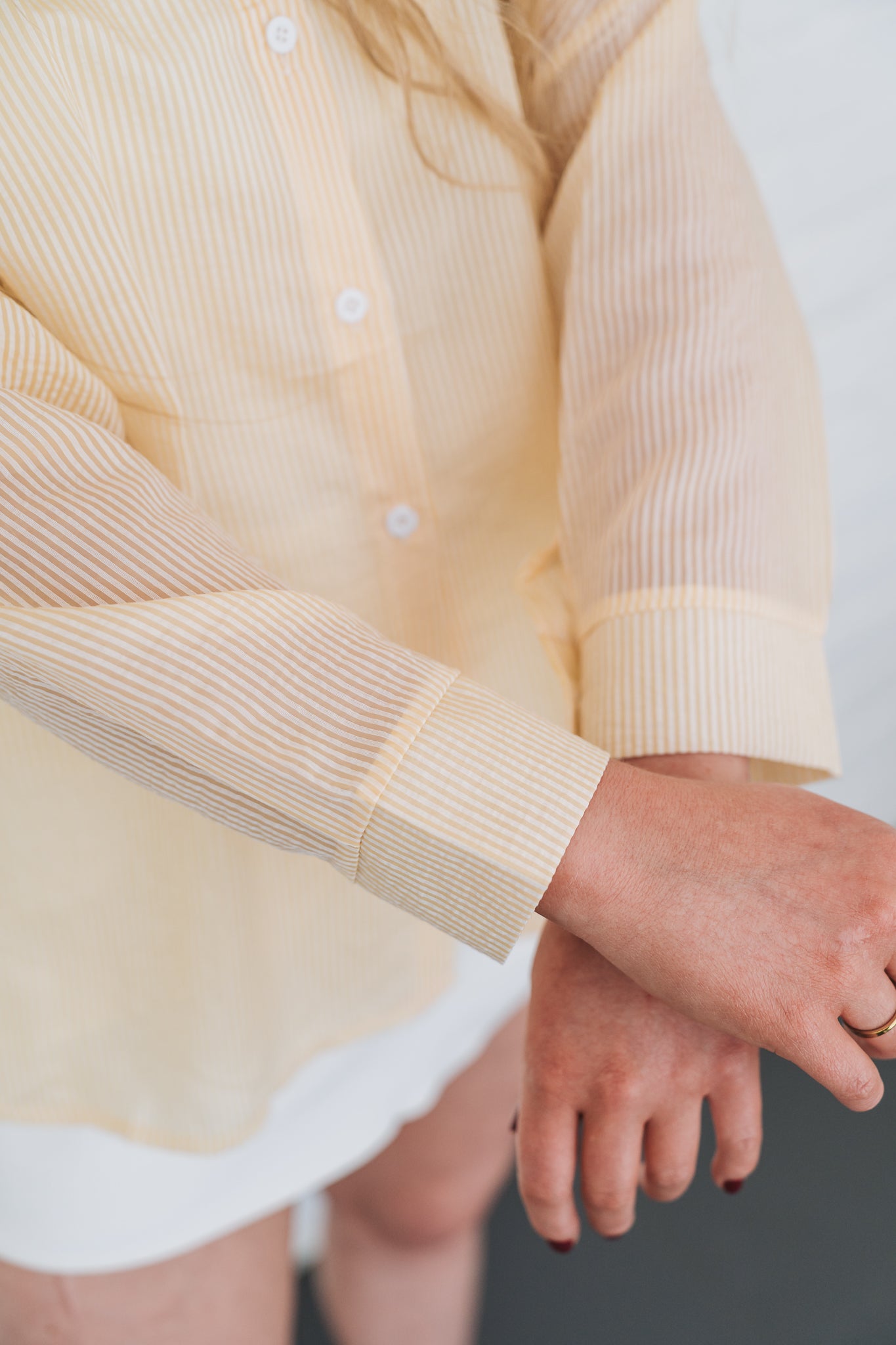 Santorini Blouse Yellow