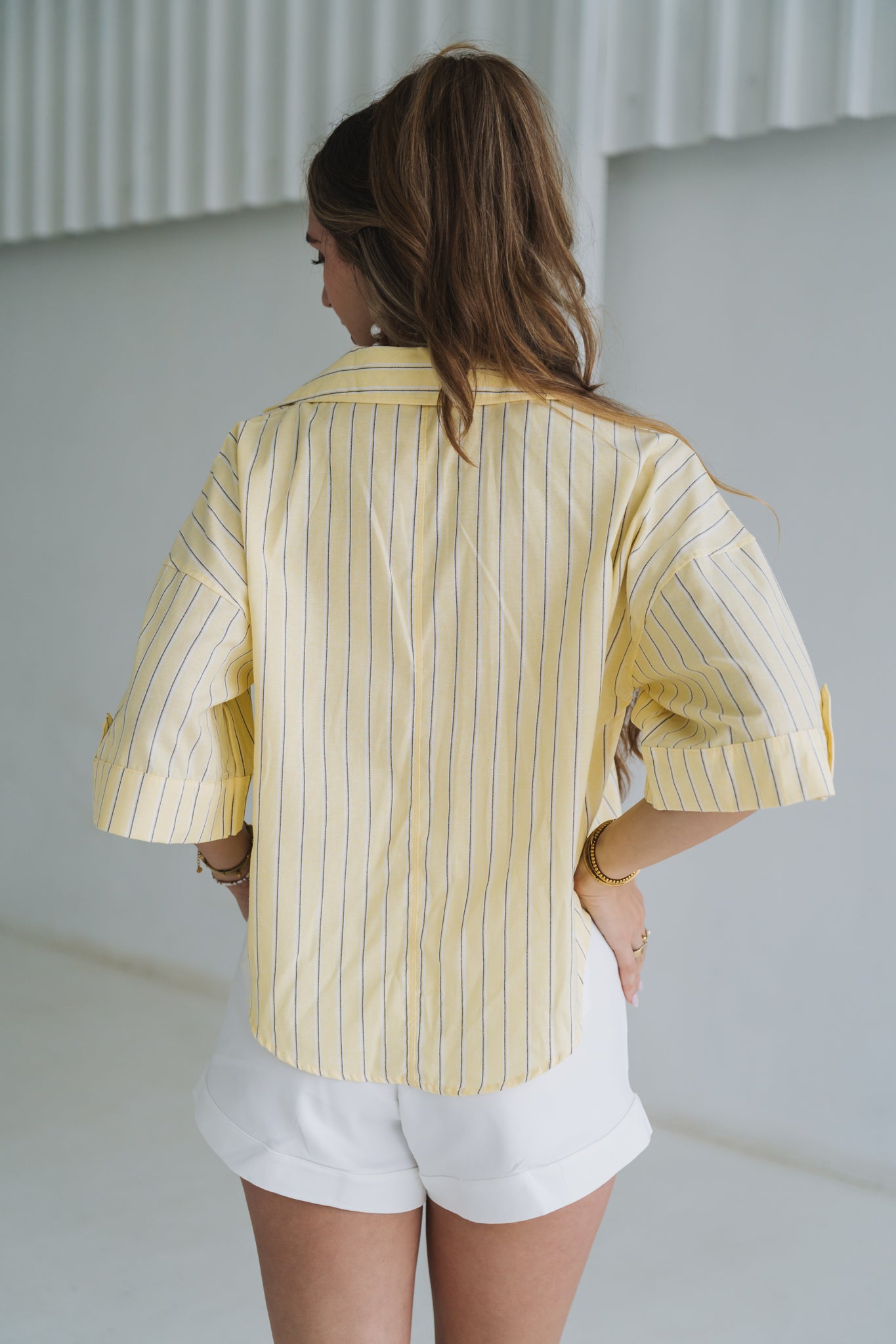 Office Blouse Yellow