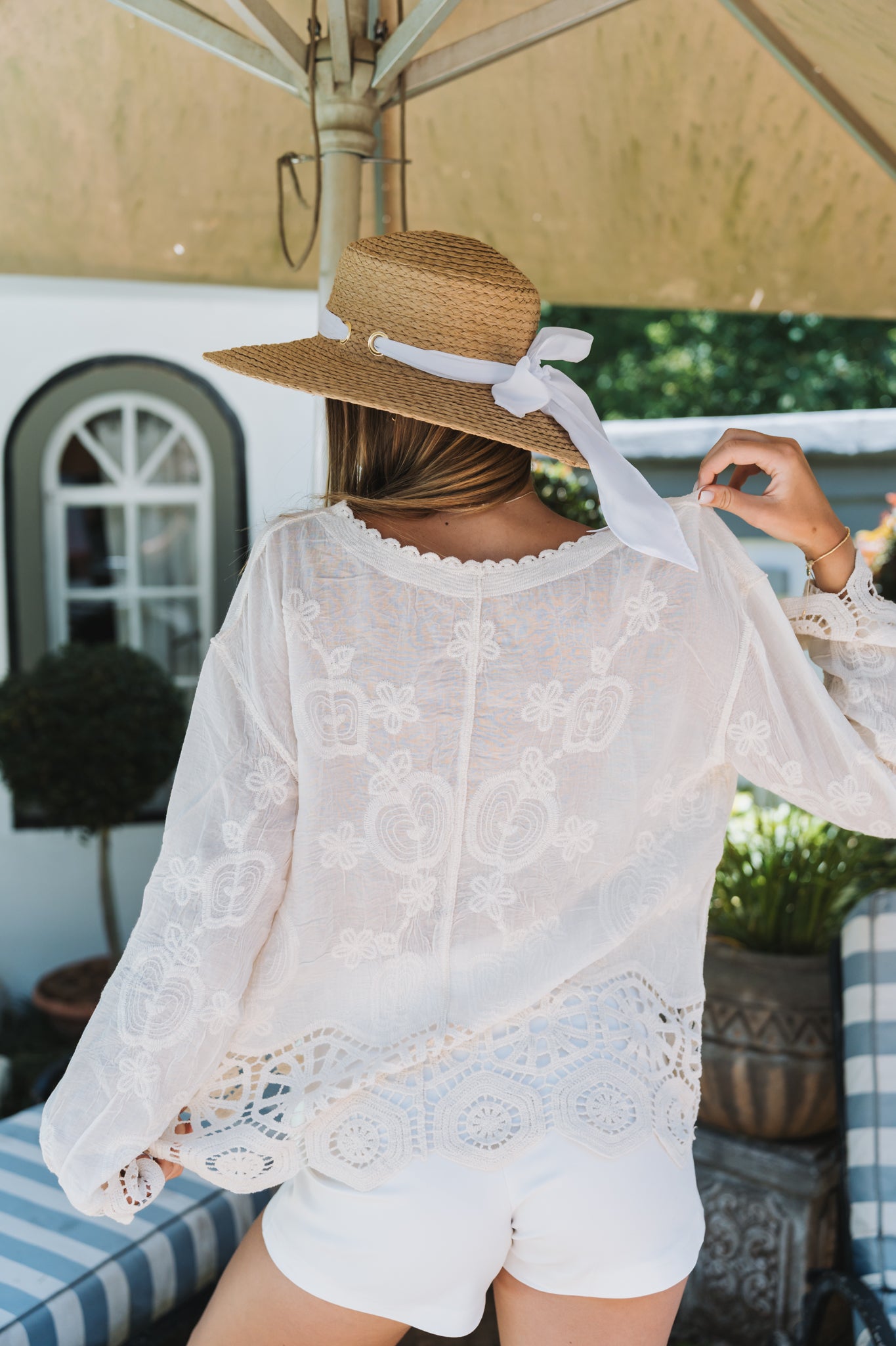 Greteli Blouse Cream