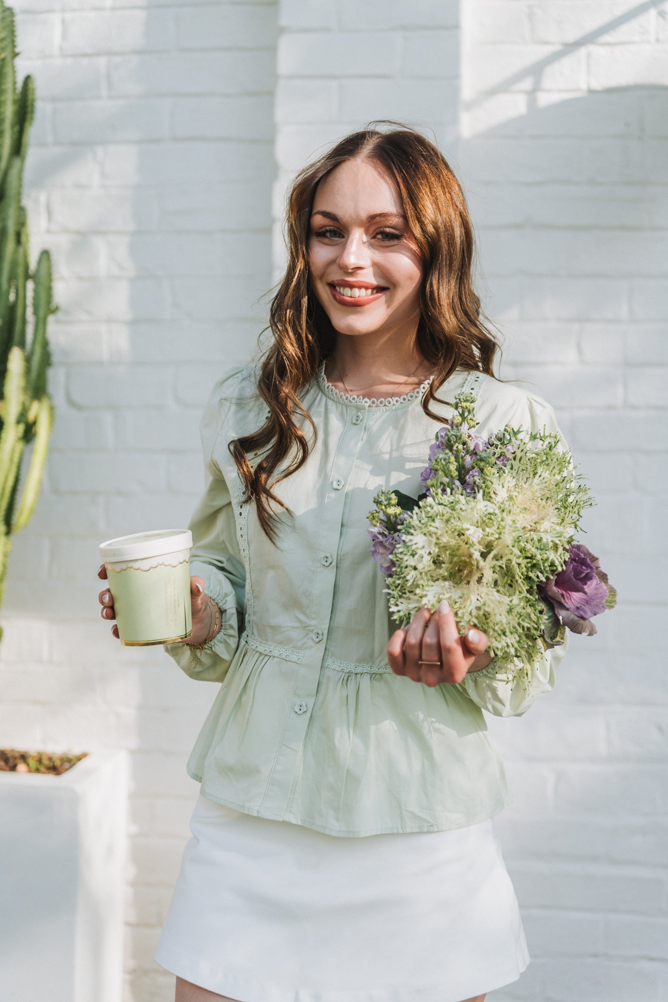 Fairy Blouse Mint | One Size / Fits 30-34