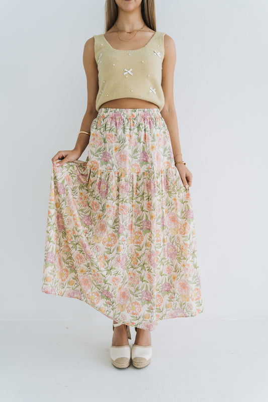 Bouquet Skirt Pink | One Size / Fits 30-36