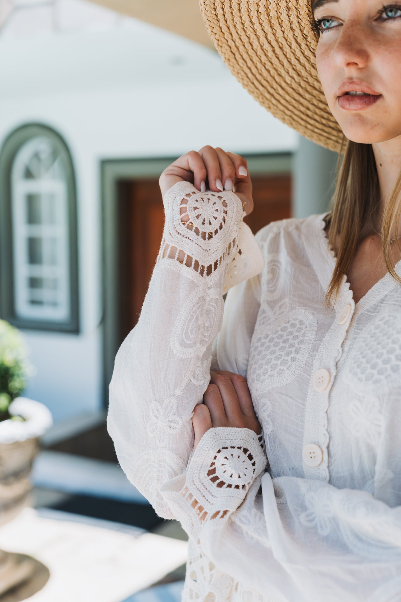 Greteli Blouse Cream