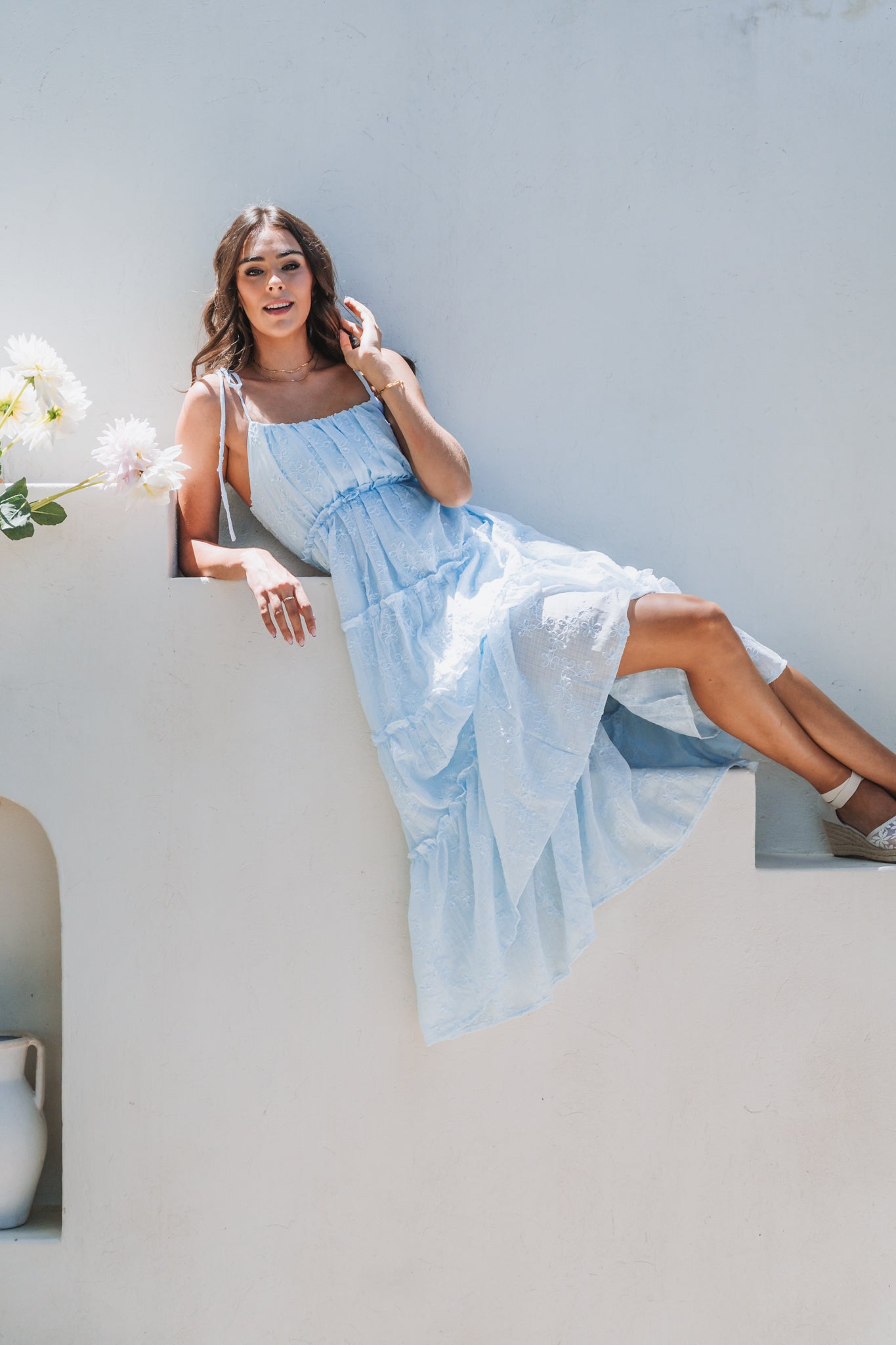 Baby Blue Maxi Dress